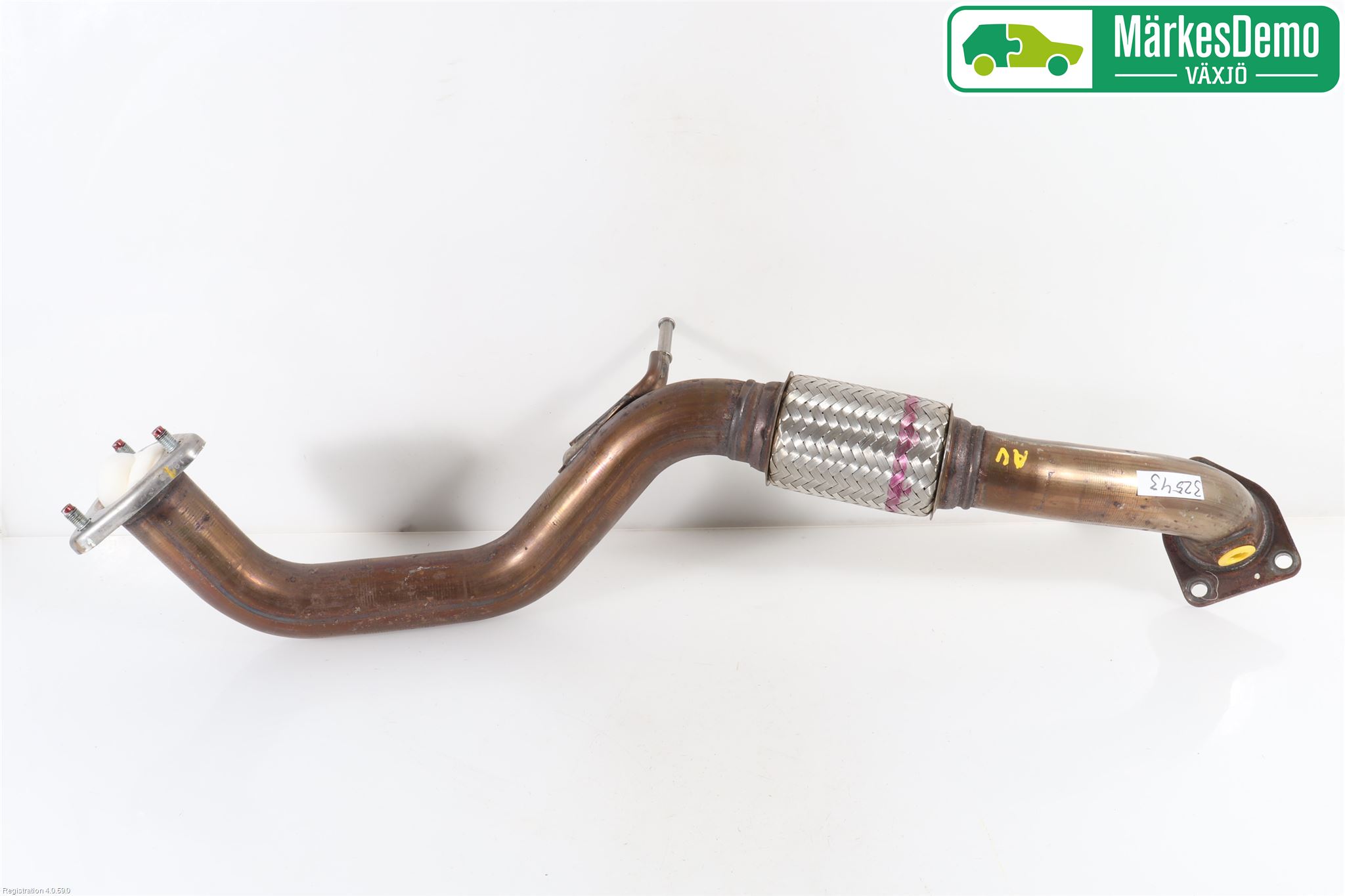 Honda CIVIC 17-22 Avgas Främre Rör