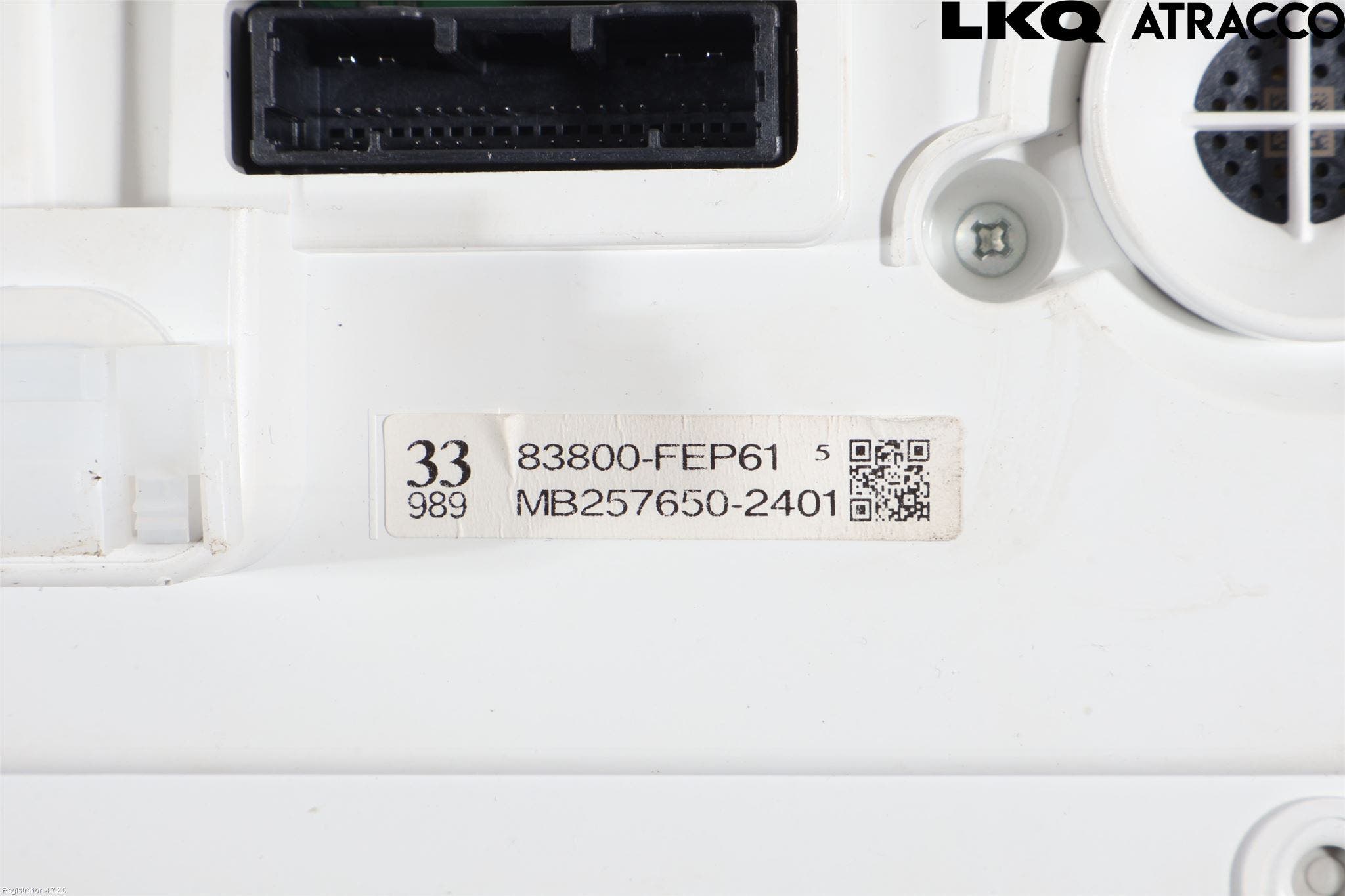 Toyota COROLLA 19- Instrument Komb