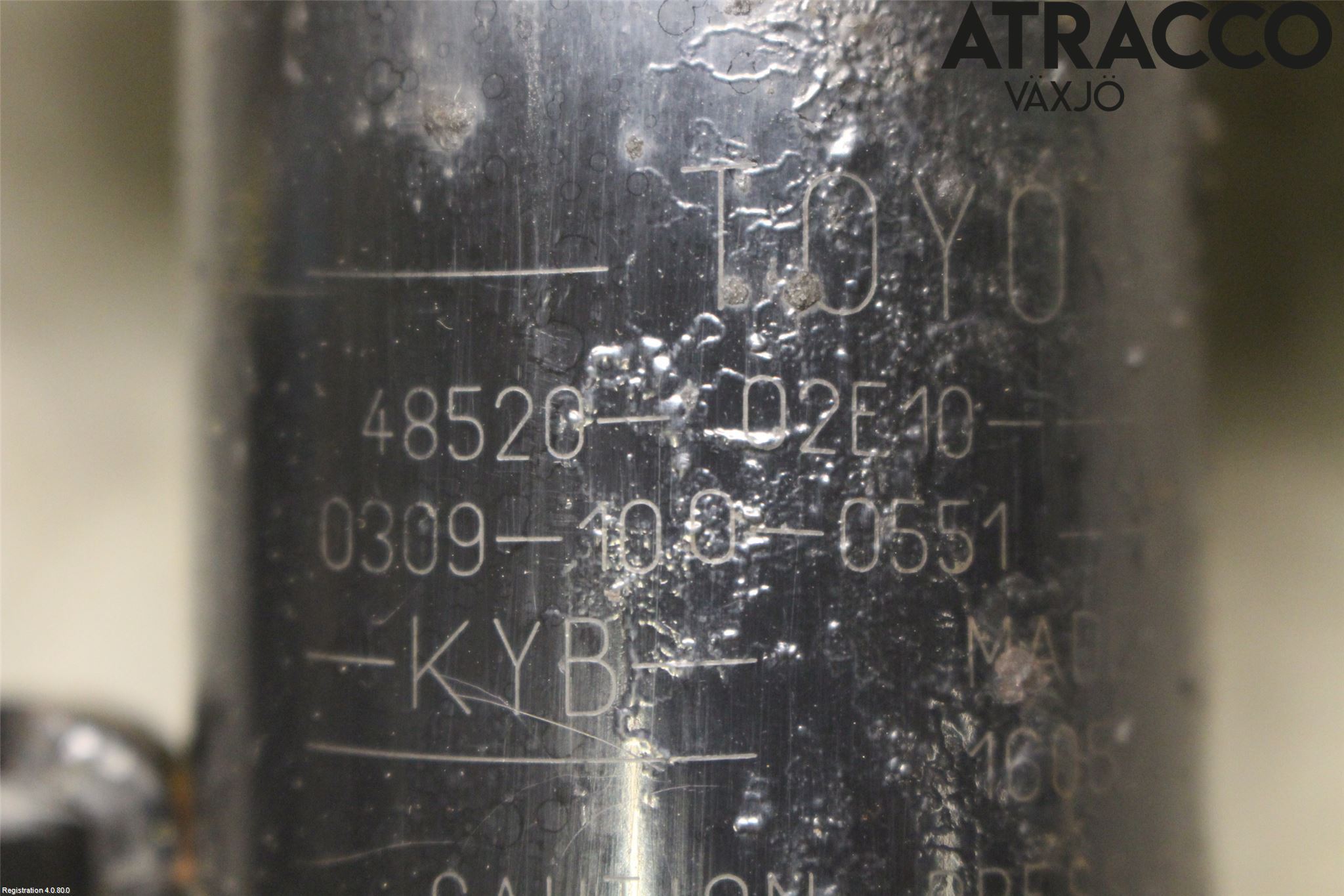 Toyota AURIS 13-19 Fjäderben Fram Vänster