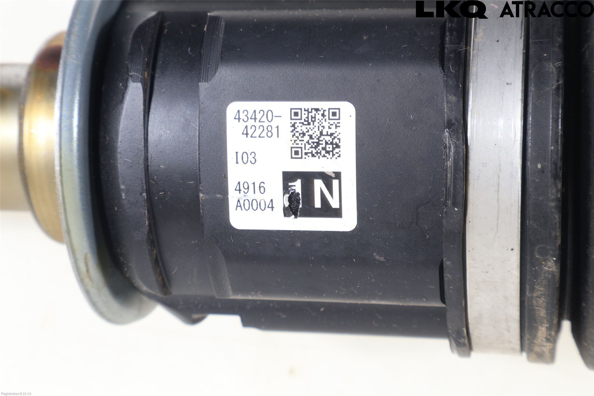 Lexus NX 300h 15-21 Drivaxel Fram Vänster