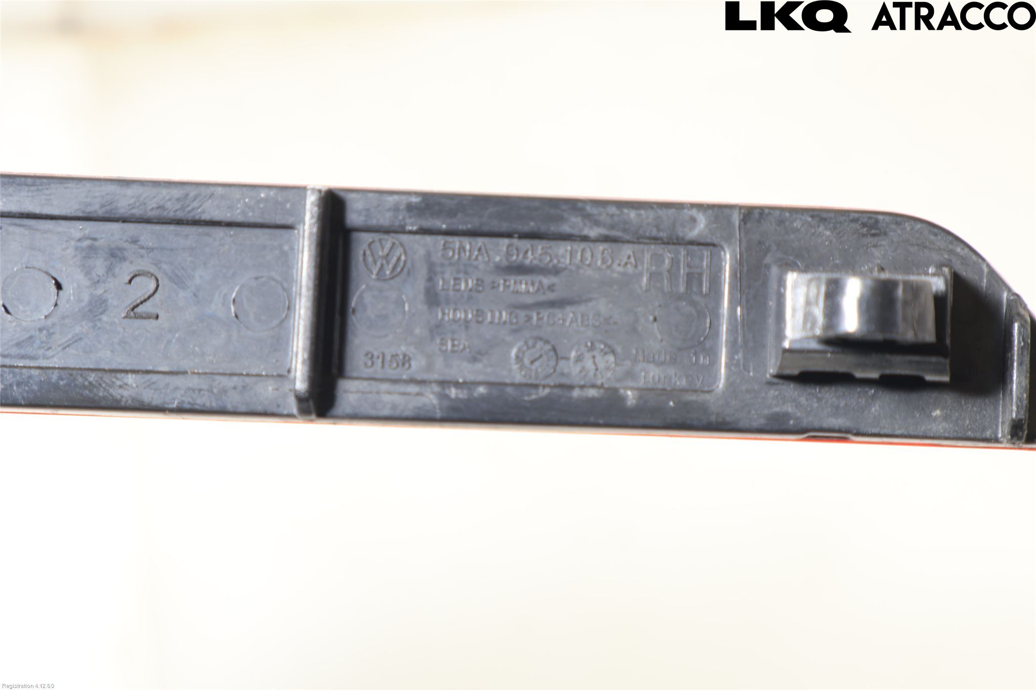 Volkswagen VW TIGUAN 16-24 Dimljus/Reflex Bak