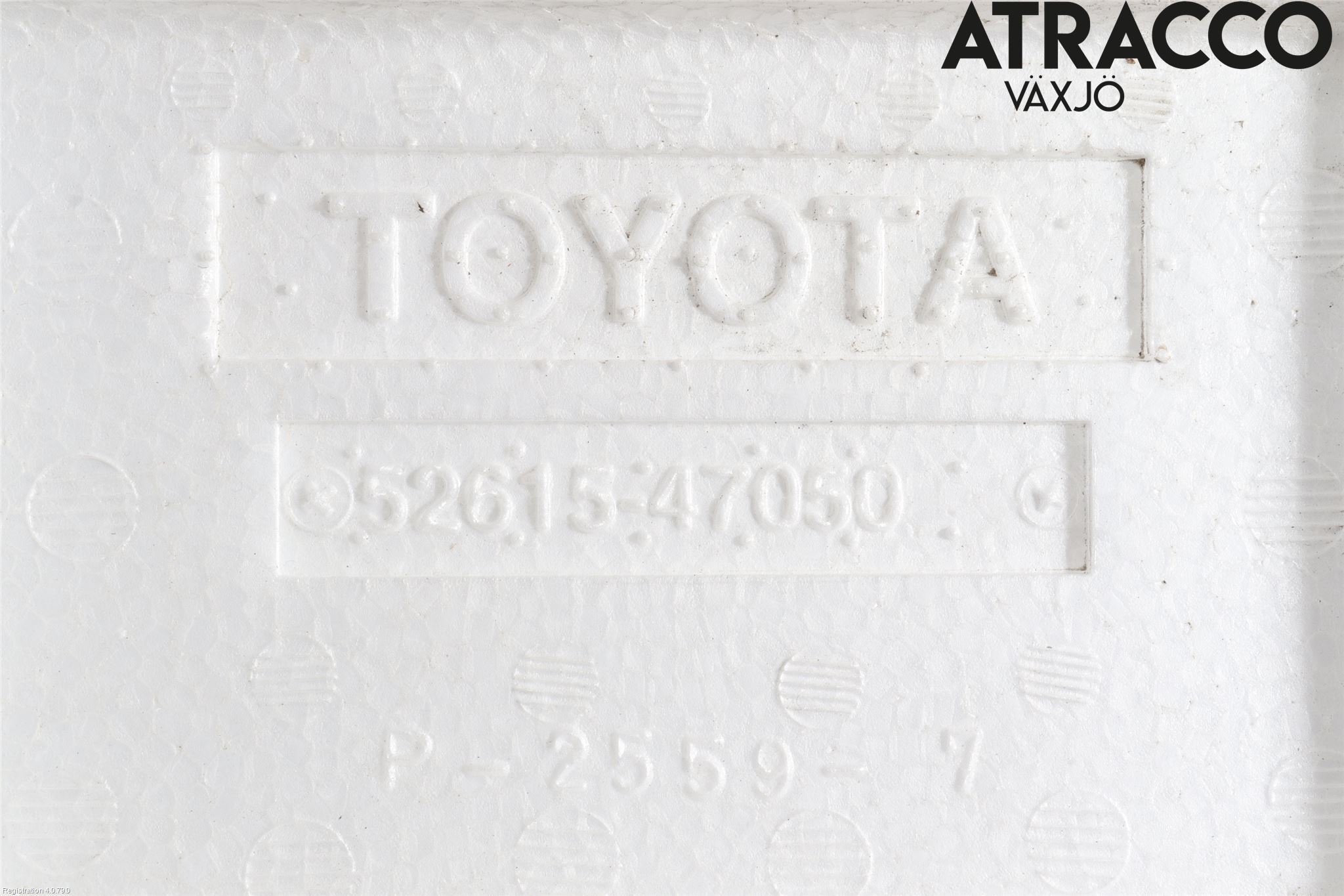 Toyota PRIUS ZVW30 09-20 Stötfångare Deformelement Bak