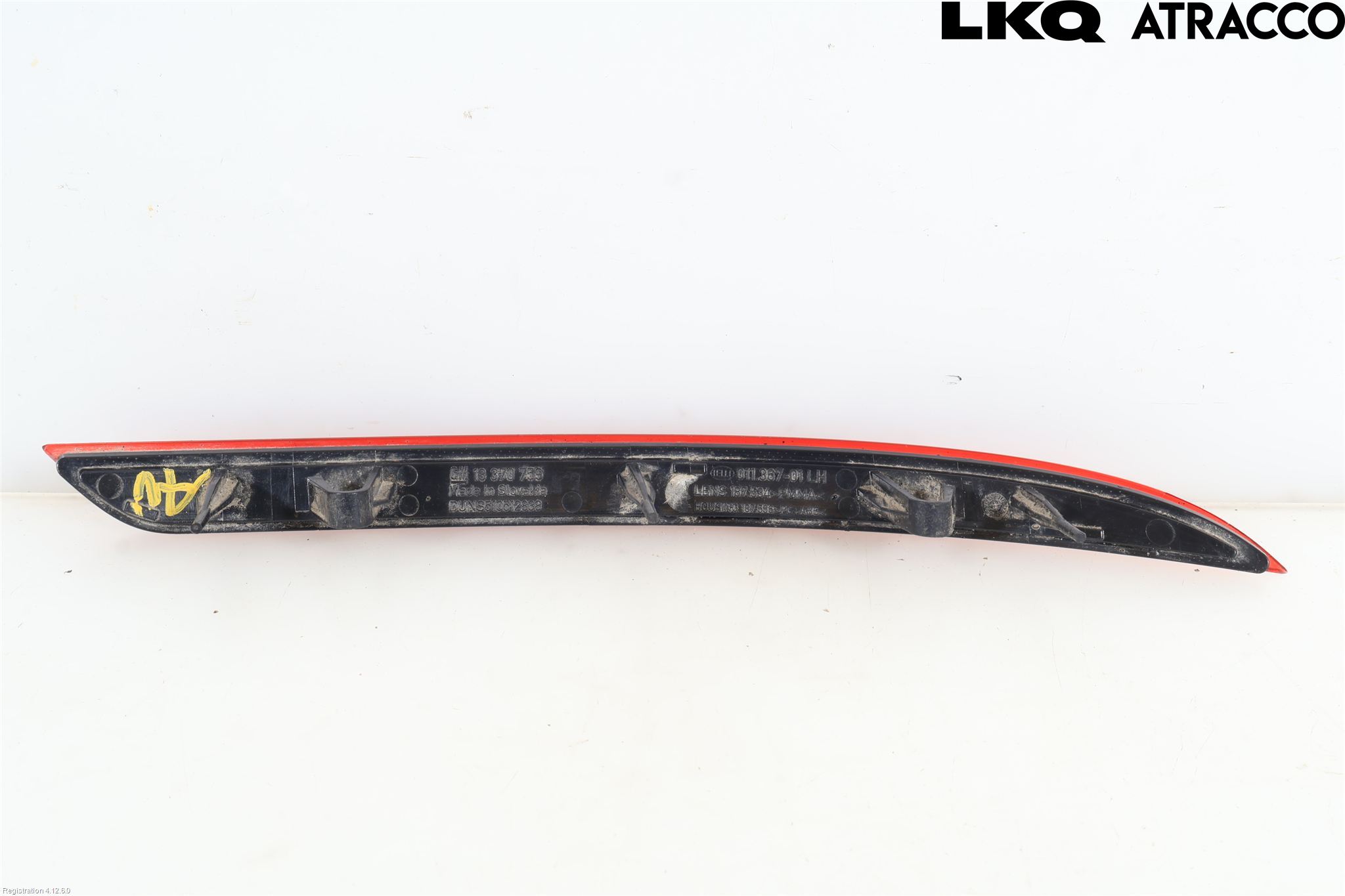 Opel ASTRA J 10-15 Dimljus/Reflex Bak