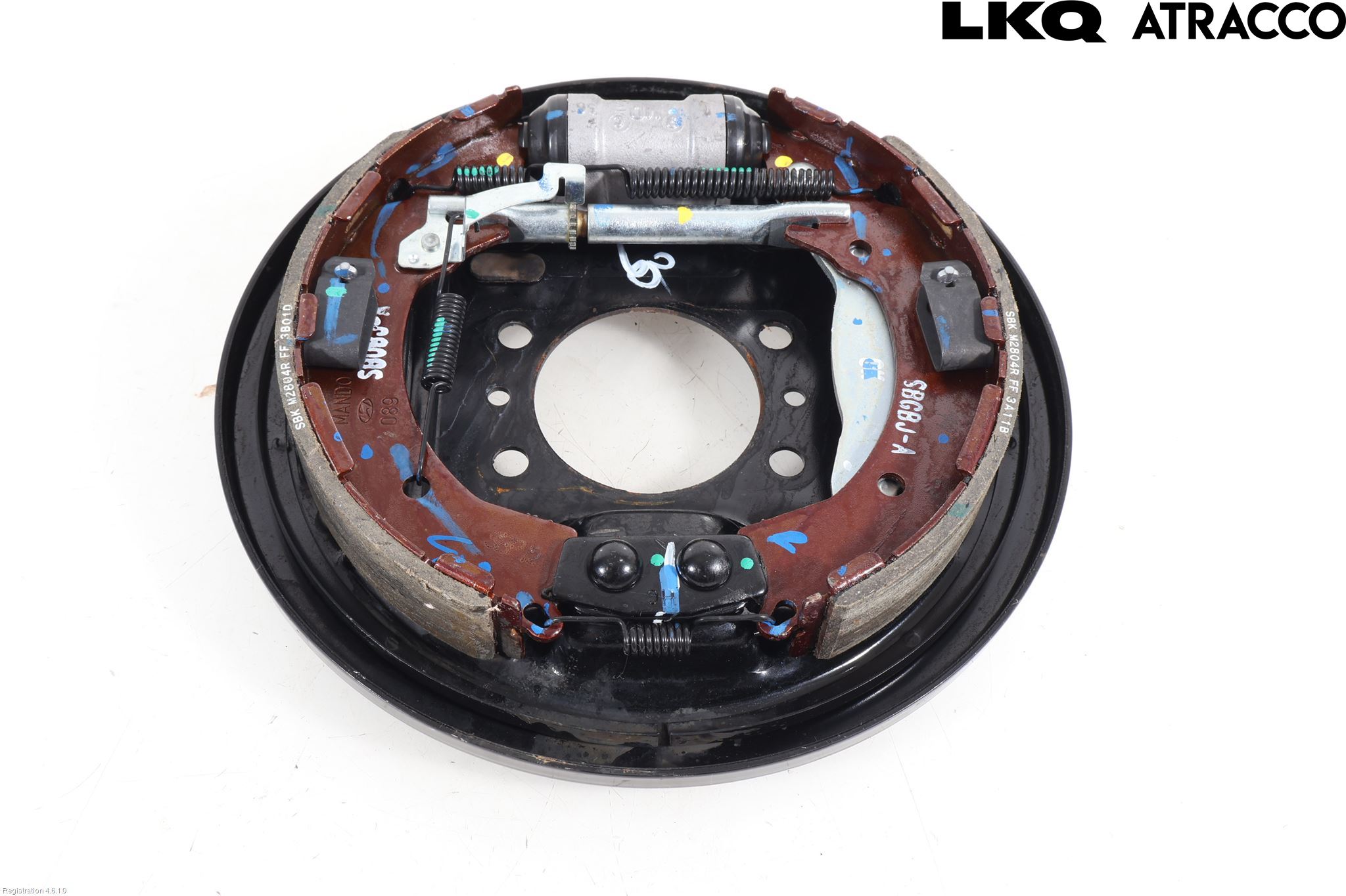 Hyundai i10 LA 20- Bromssköld Bak