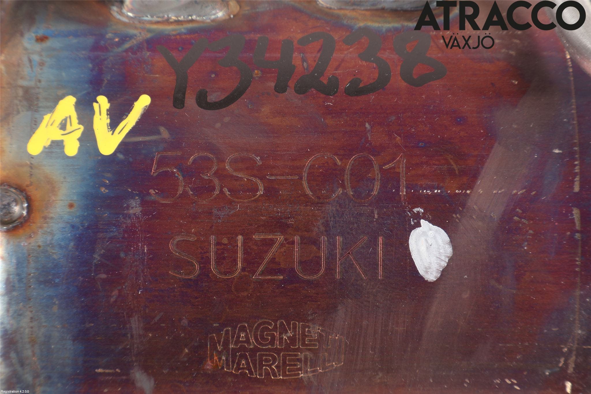 Suzuki ACROSS 21- Katalysator