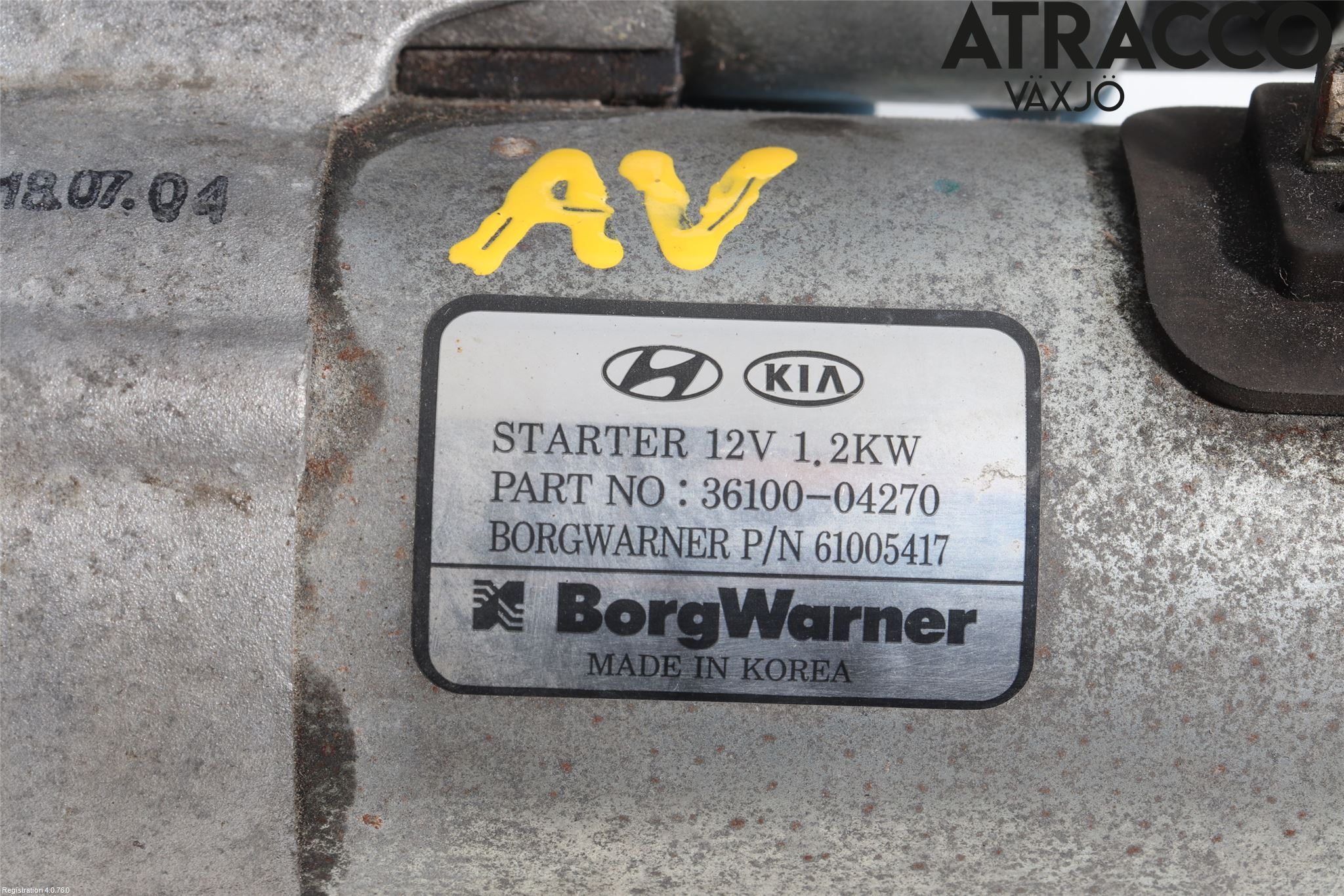 Hyundai i30 PD 17- Startmotor