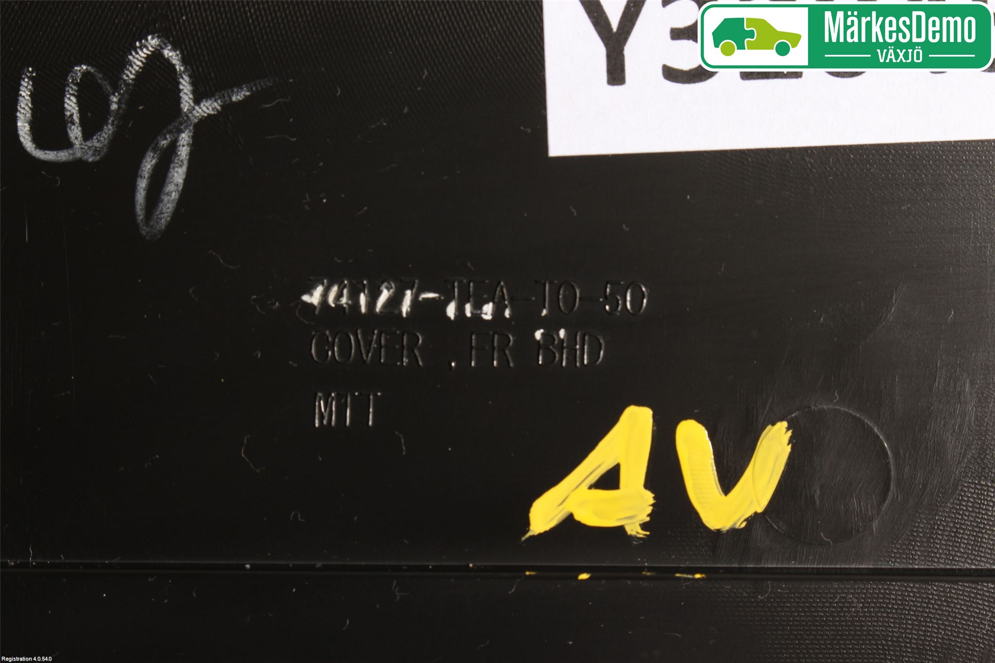 Honda CIVIC 17-22 Frontplåt Övre