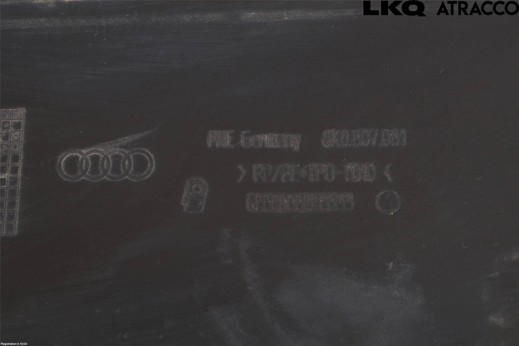 Audi A4/S4 08-11 Täckplast Front