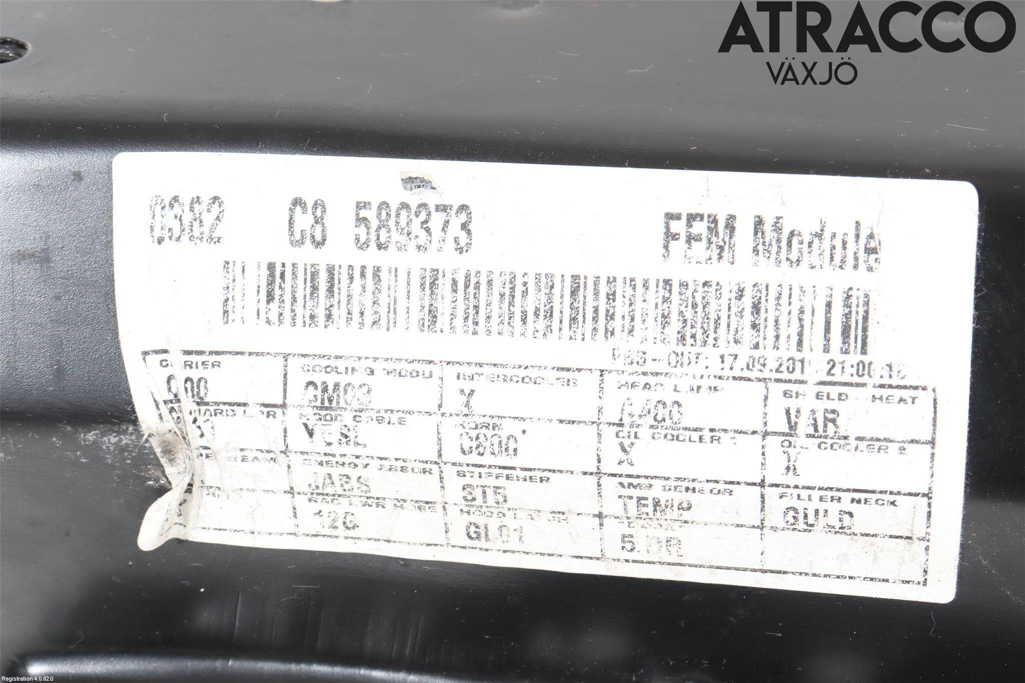 Hyundai i20 GB 15-20 Frontplåt Övre