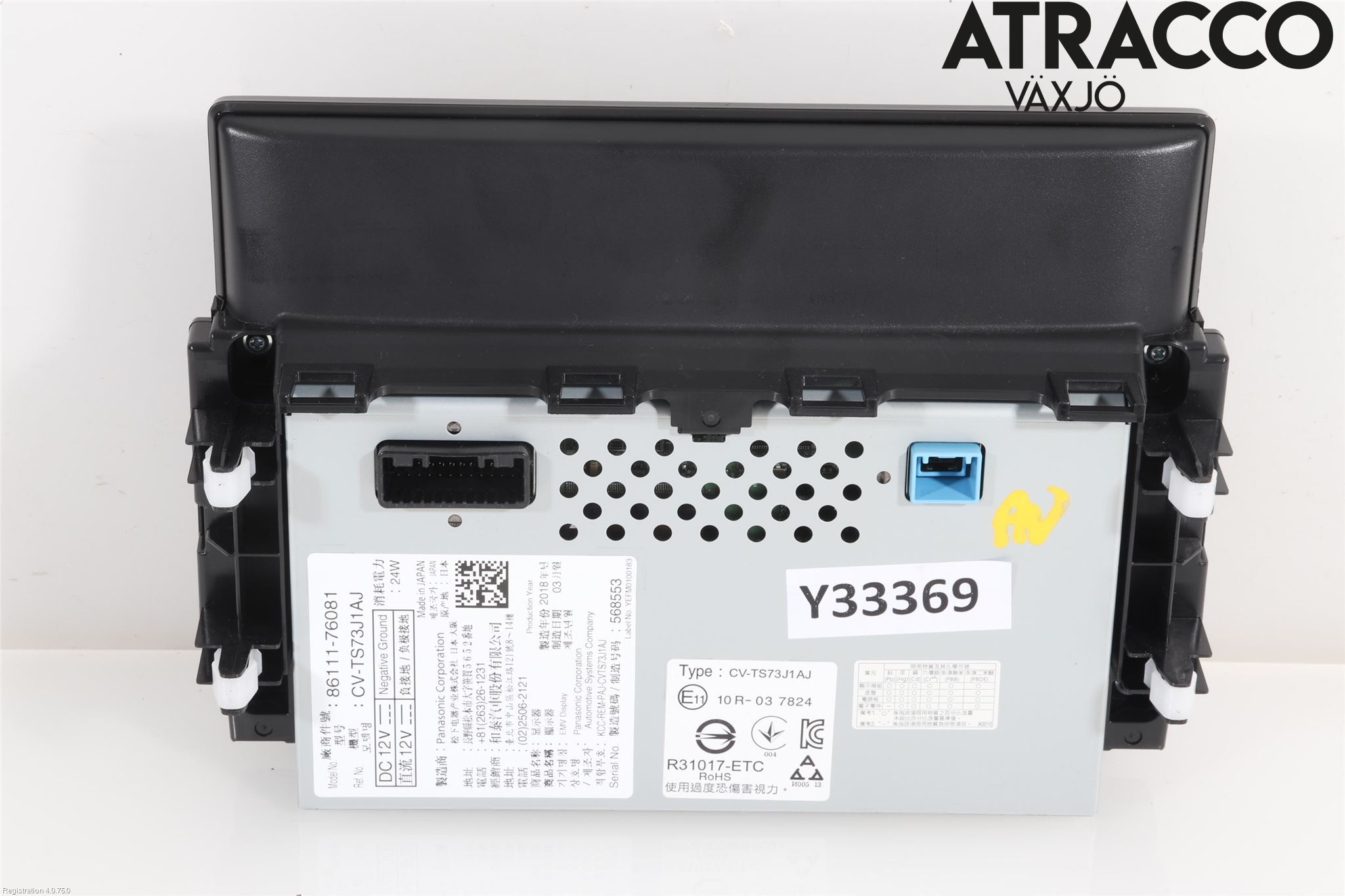 Lexus CT 200h Cd Radio - Multimediapanel