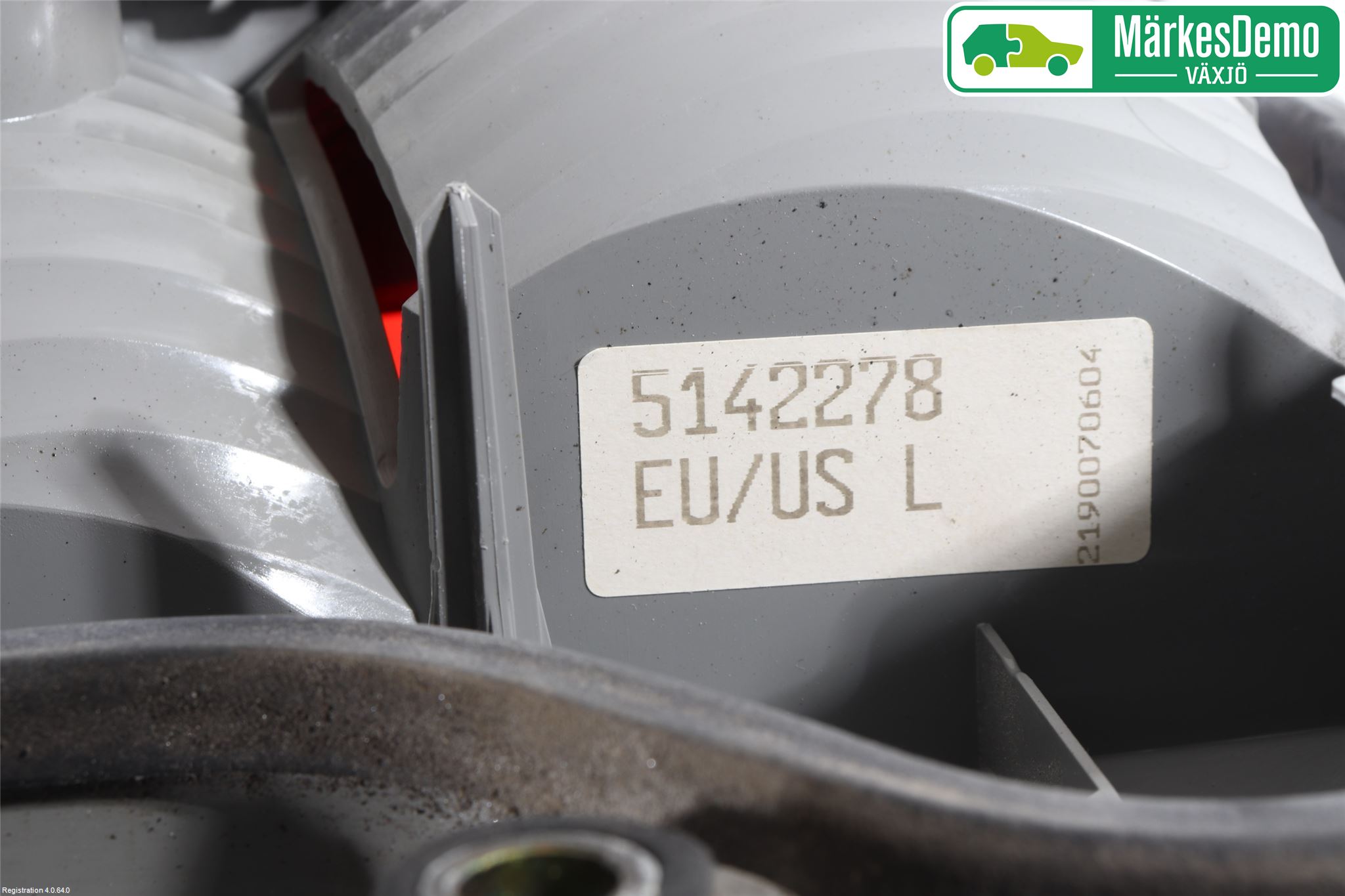 Saab 9-5 -05 Bakljus Lucka Vä