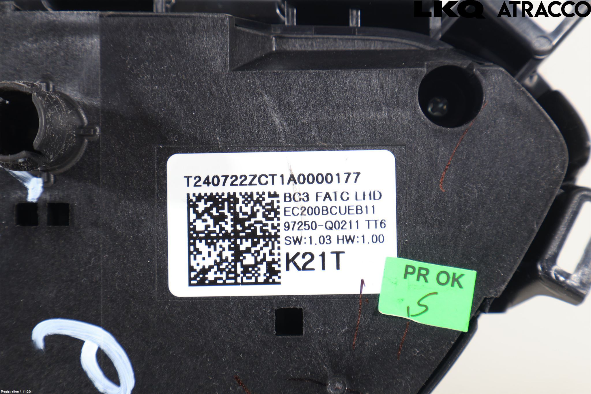 Hyundai i20 BC 21- Ac Styrenhet Ac Manöveren