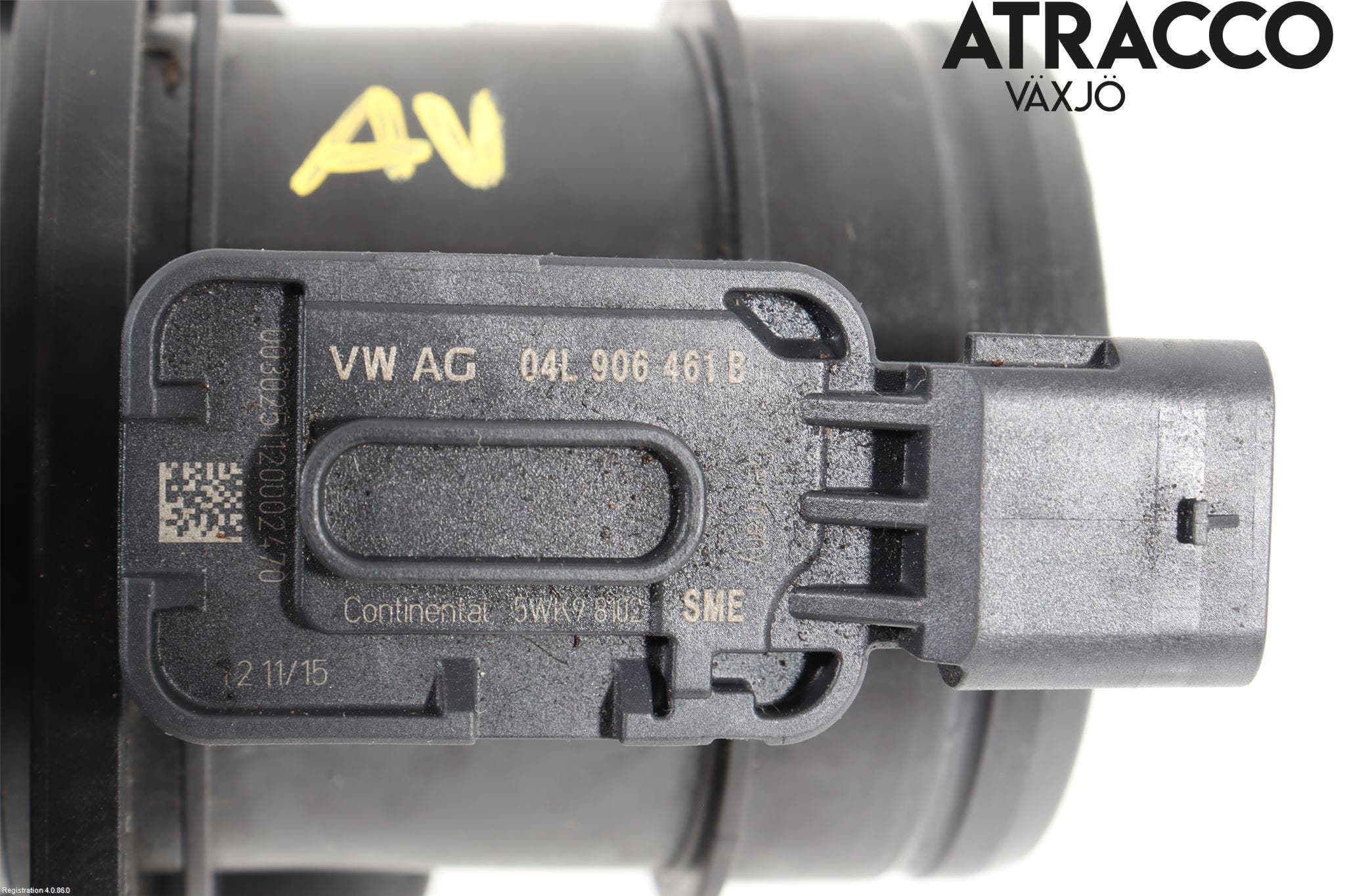 Volkswagen VW GOLF / E-GOLF VII 13-20 Injluftmassamätare