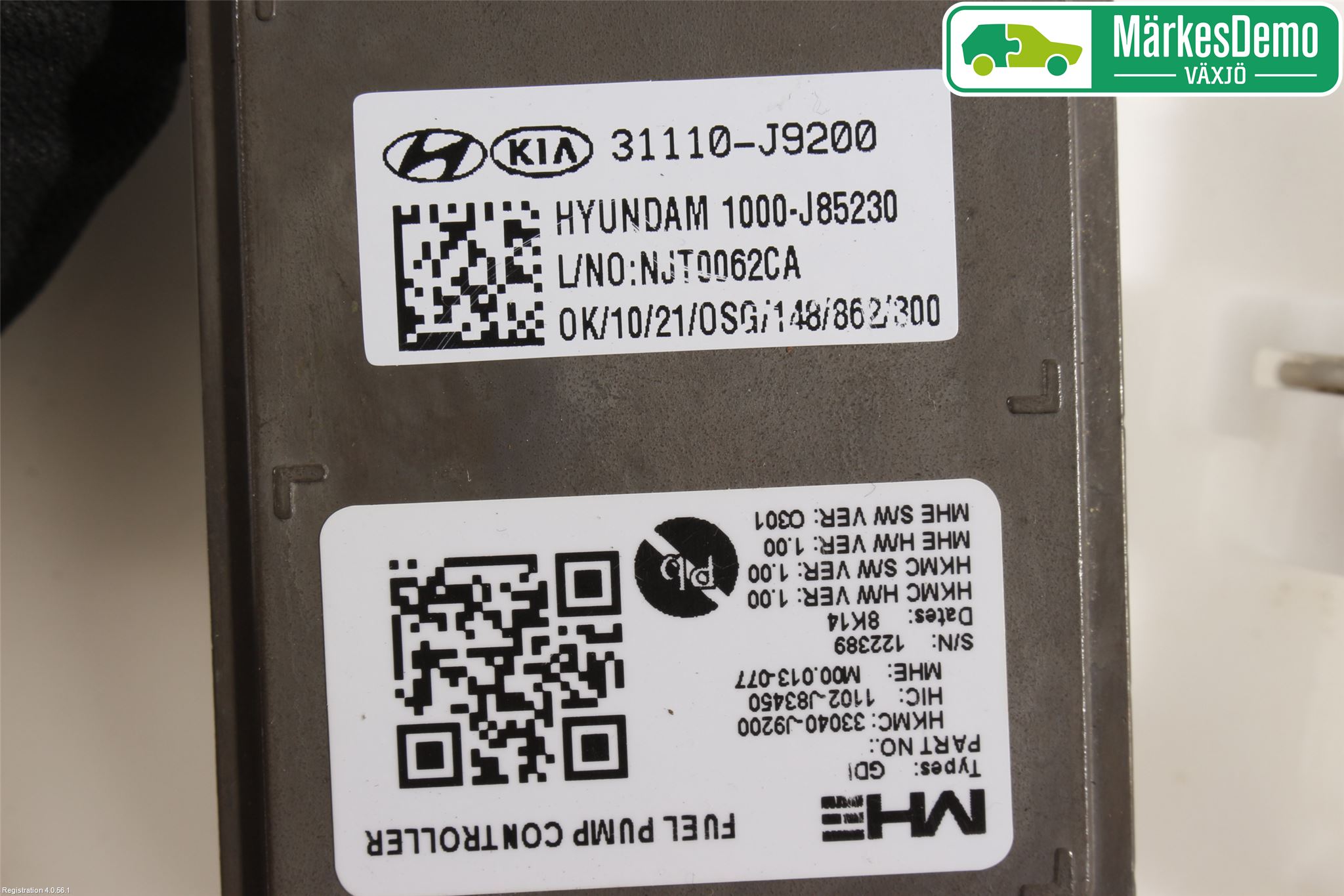 Hyundai KONA/ELECTRIC OS 18-23 Bränslepump El