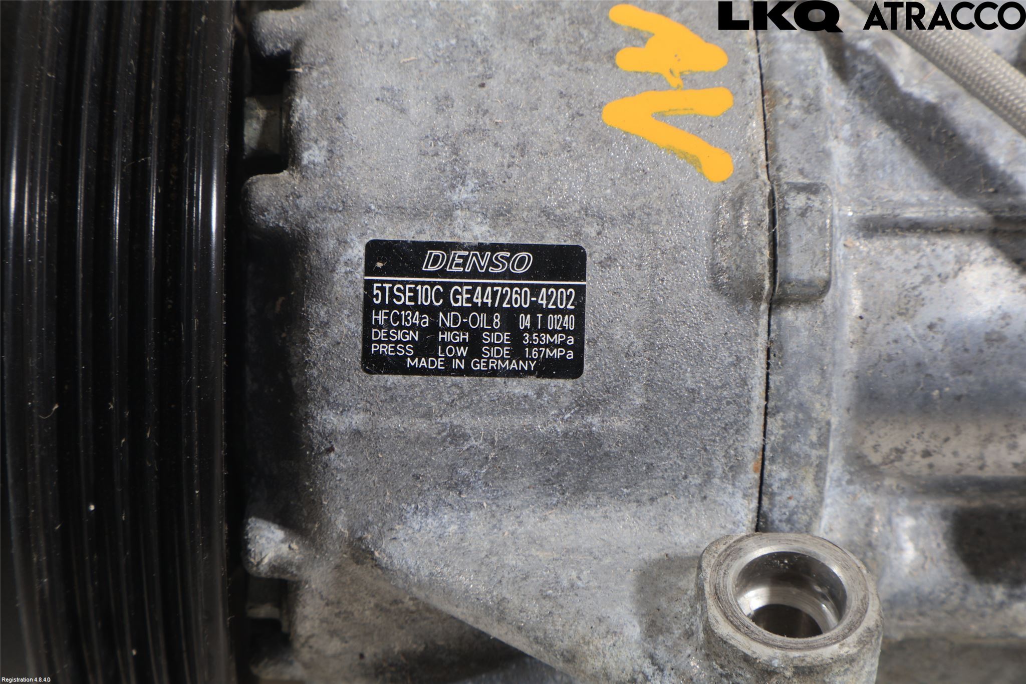 Toyota YARIS XP130 15-20 Ac Kompressor