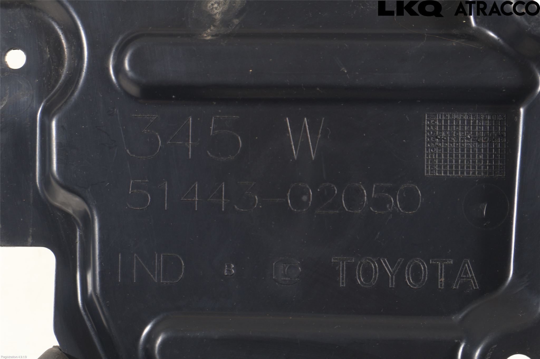Toyota AVENSIS 09-15 Hasplåt Plåt-Plast