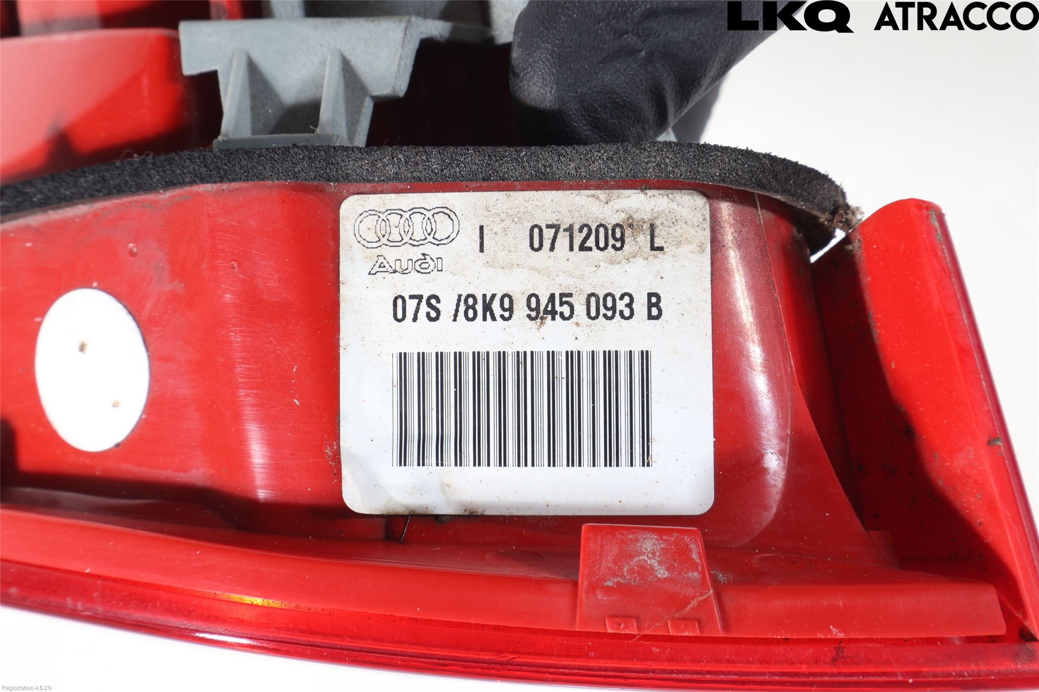 Audi A4 ALLROAD 09-16 Bakljus Lucka Vä