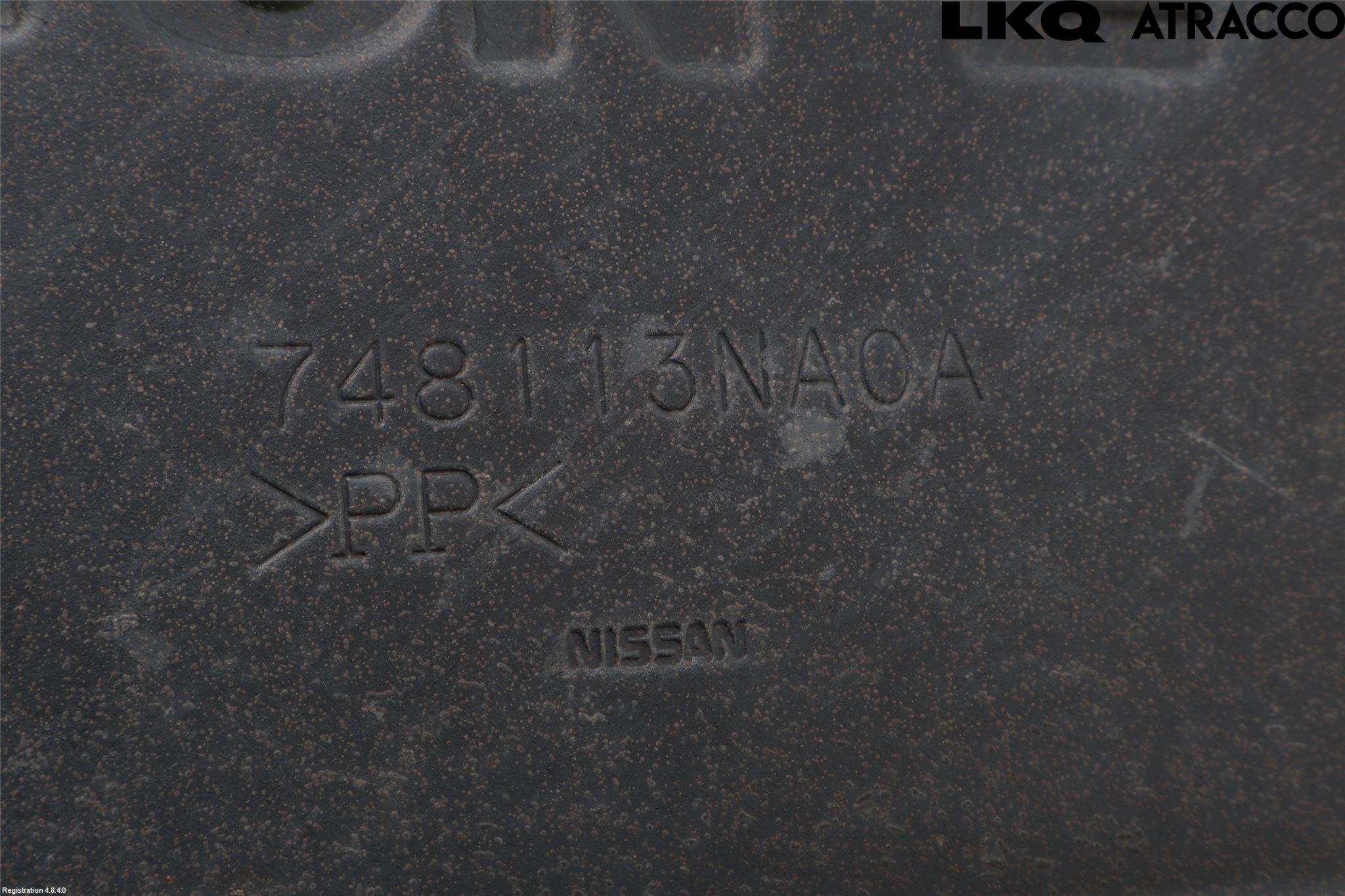 Nissan LEAF 18- Hasplåt Plåt-Plast