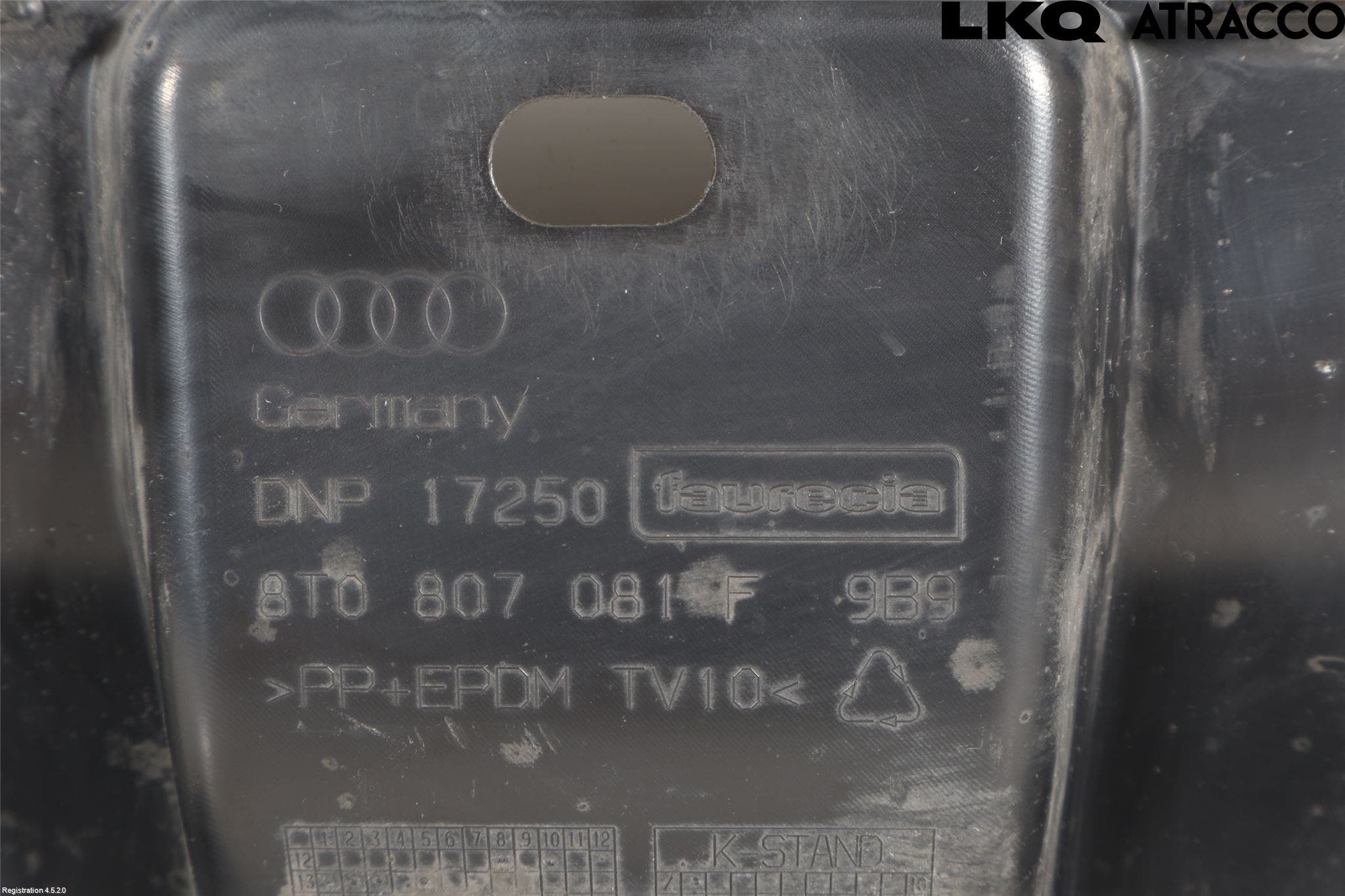 Audi A5 07-16 Täckplast Front