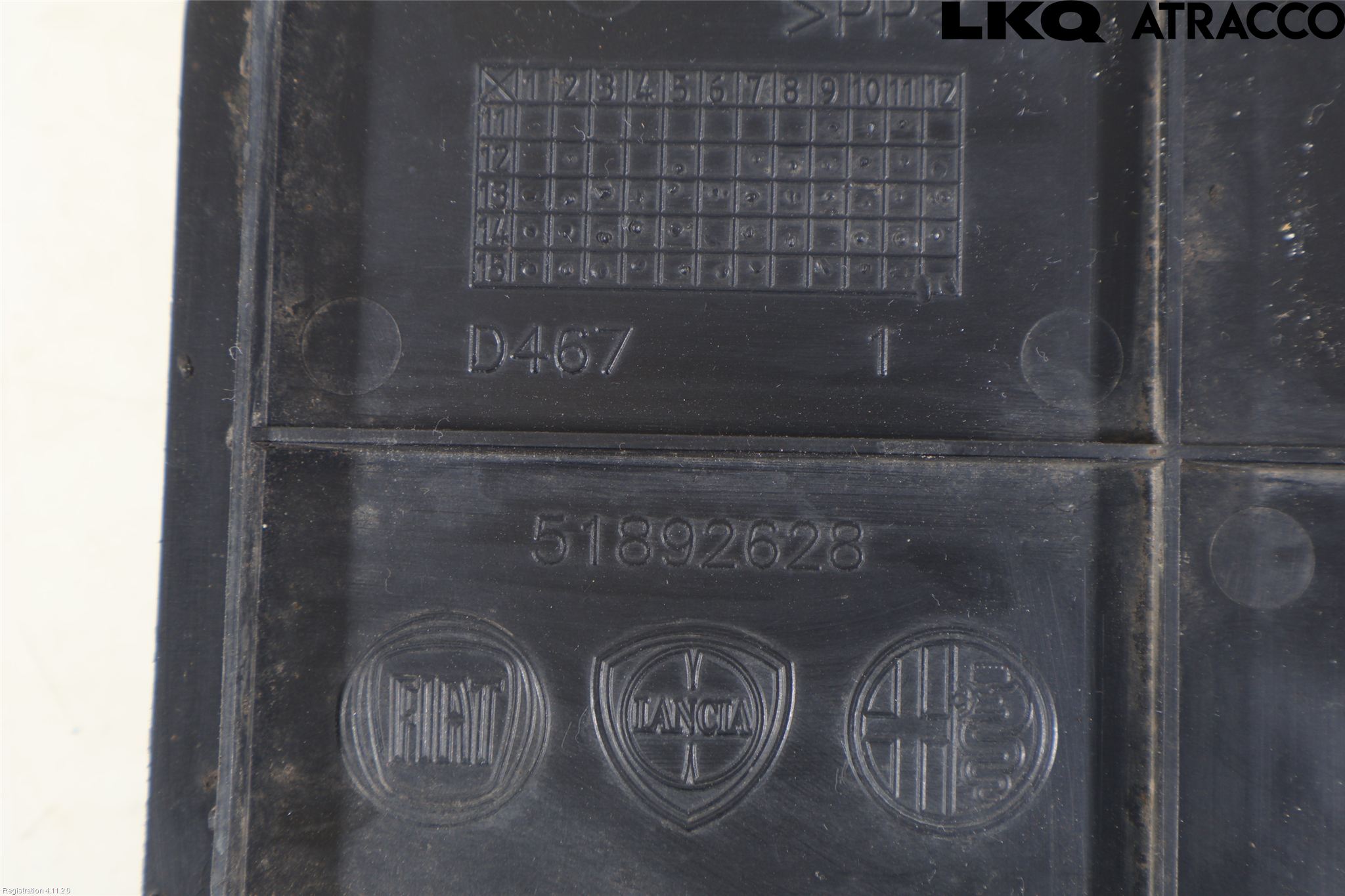 Fiat 500L 13-19 Skärm Inner