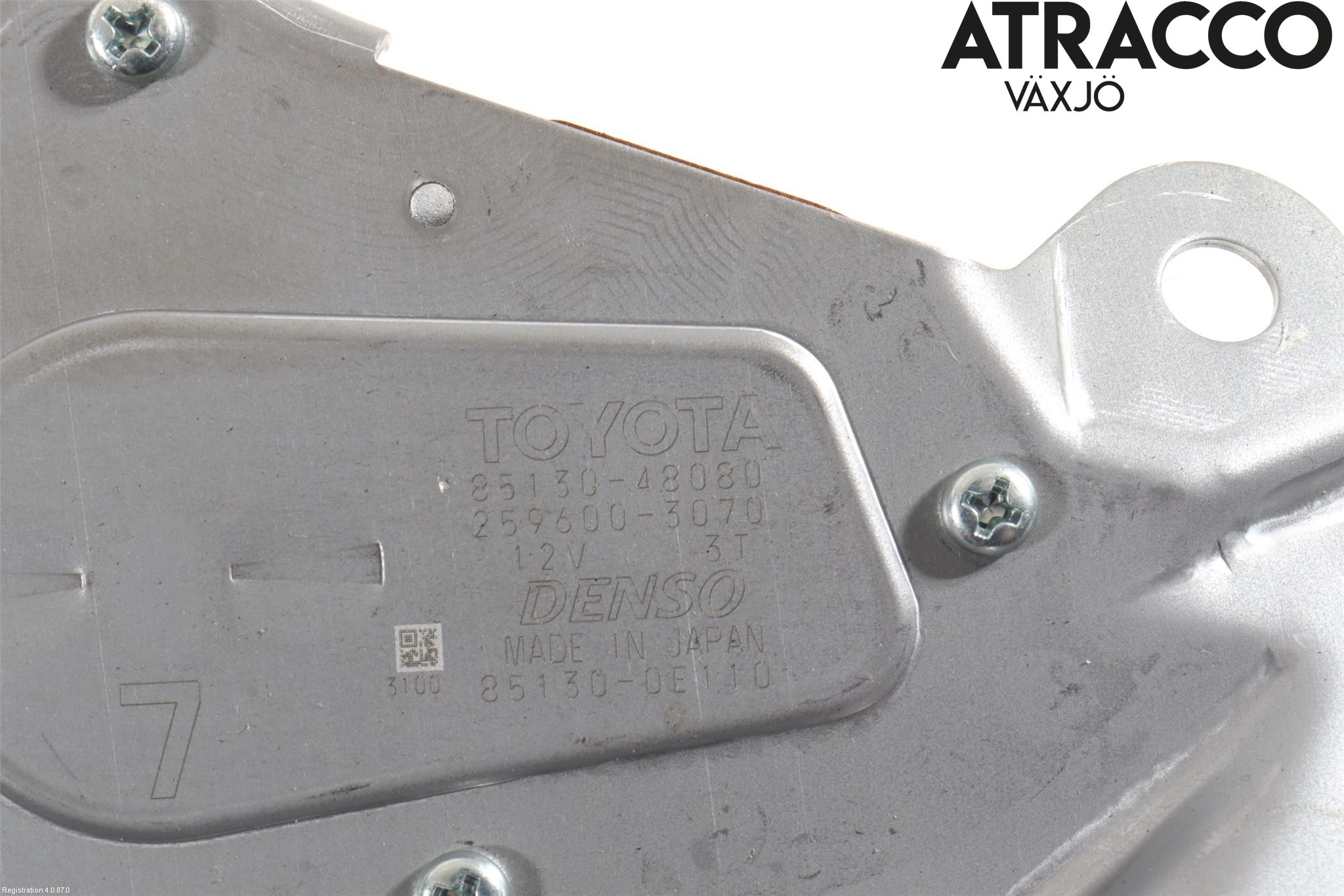 Lexus RX AL20 16-22 Torkarmotor Baklucka