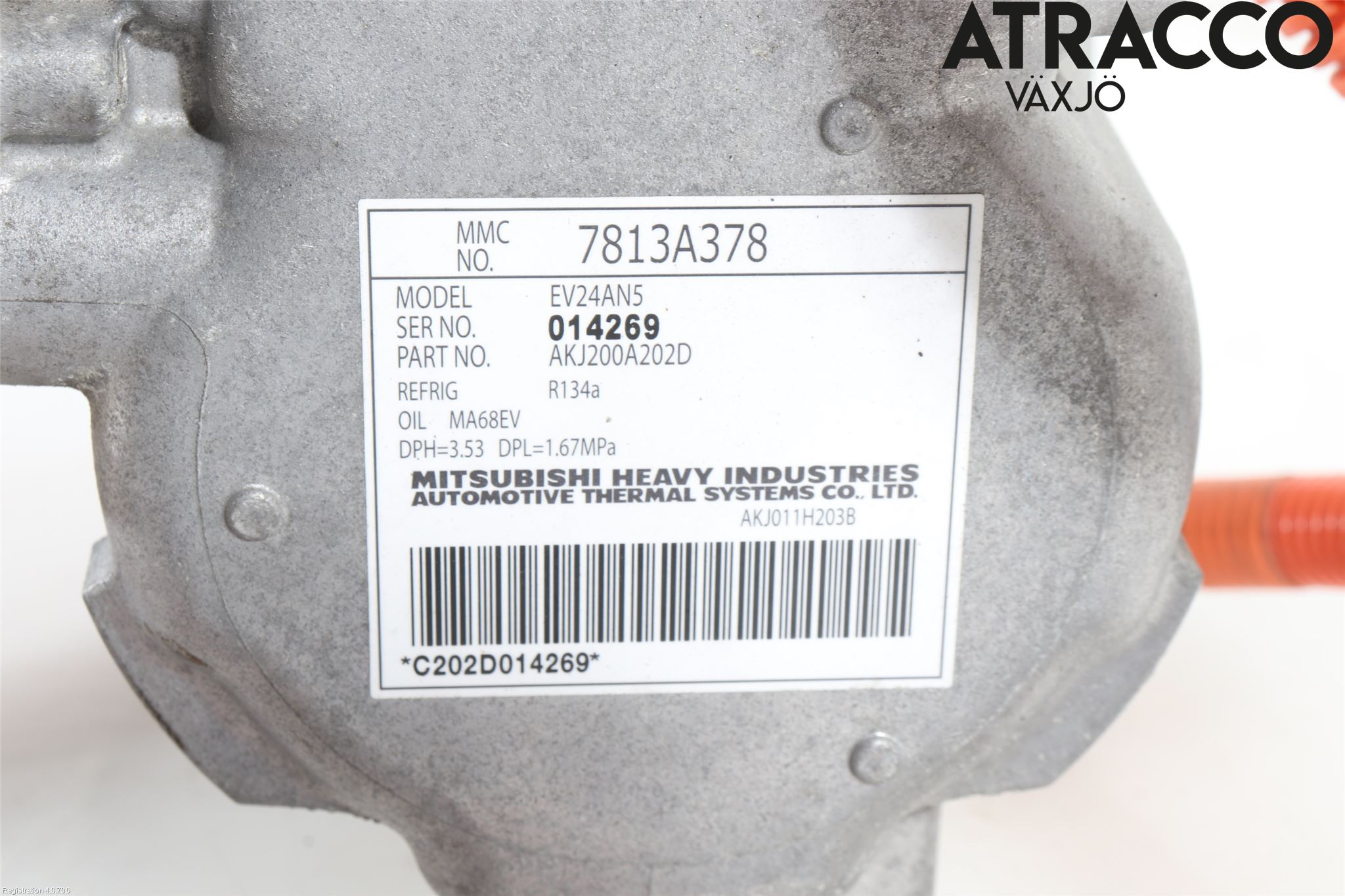 Mitsubishi OUTLANDER 13-21 Ac Kompressor