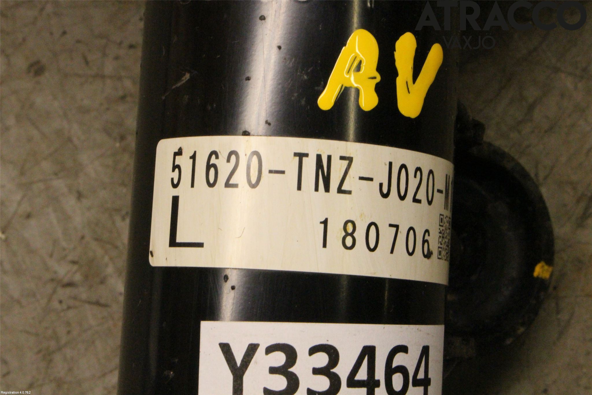 Honda CR-V 13-18 Fjäderben Fram Vänster