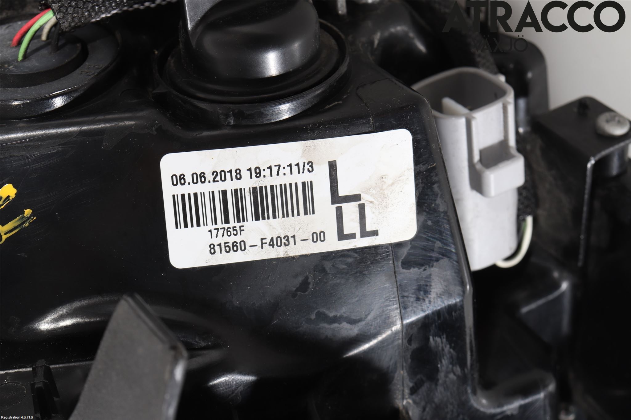 Toyota C-HR 16-23 Bakljus Vänster