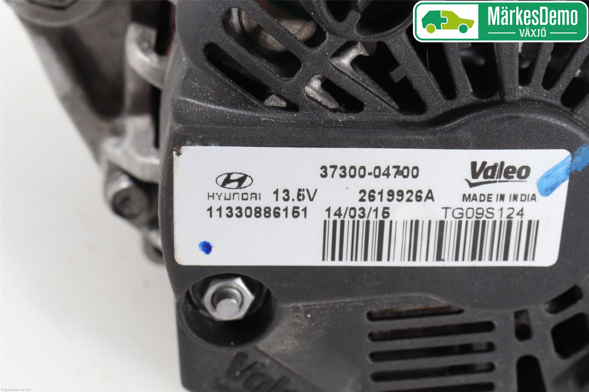 Hyundai i10 BA 14-16 Generator