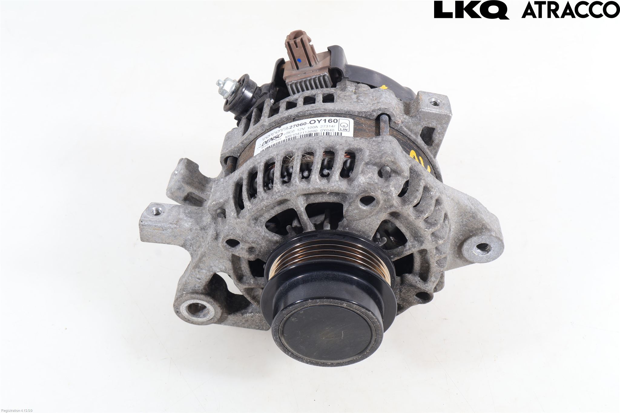 Toyota YARIS XP130 15-20 Generator