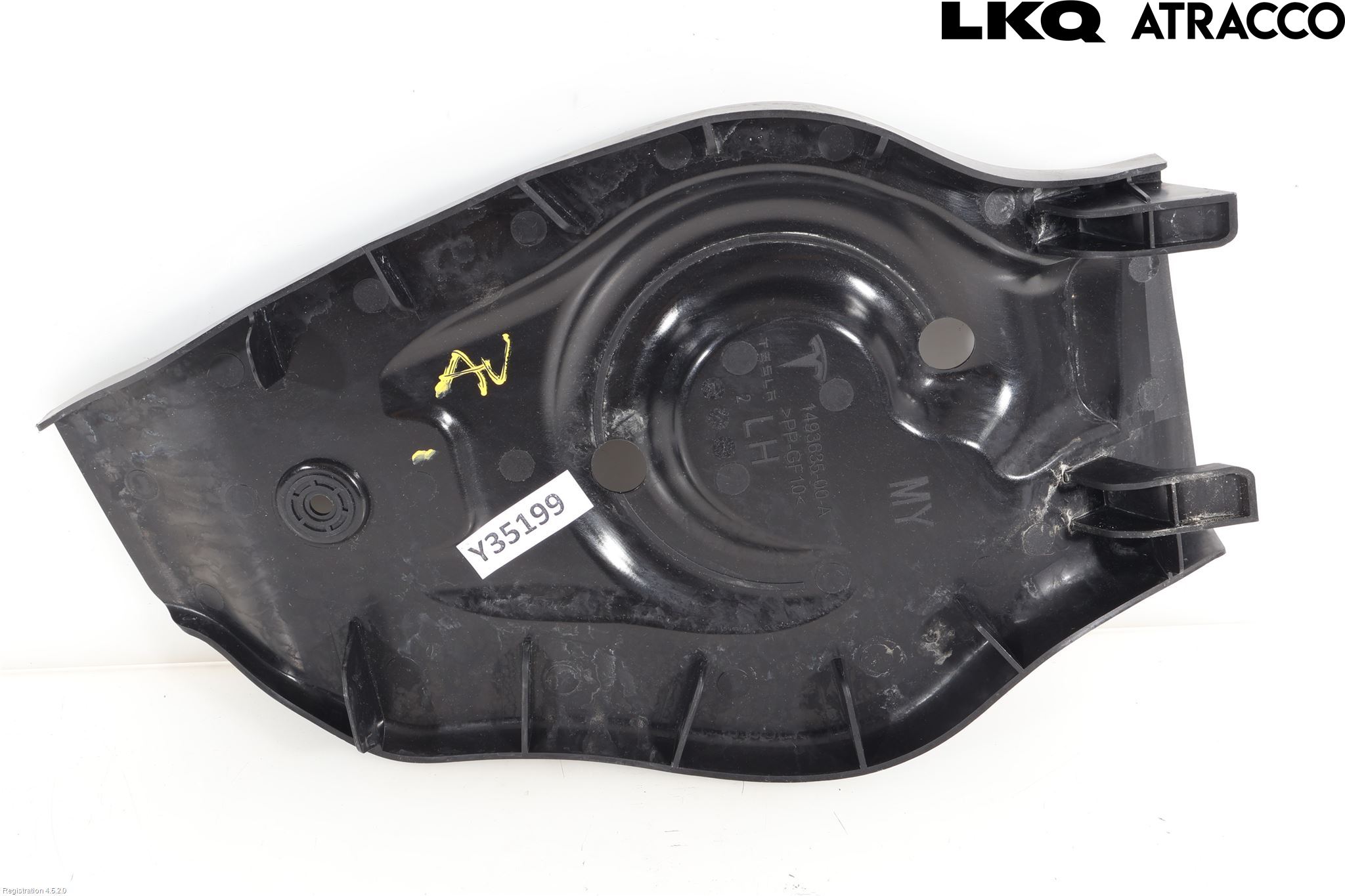 Tesla MODEL Y 21- Hasplåt Plåt-Plast