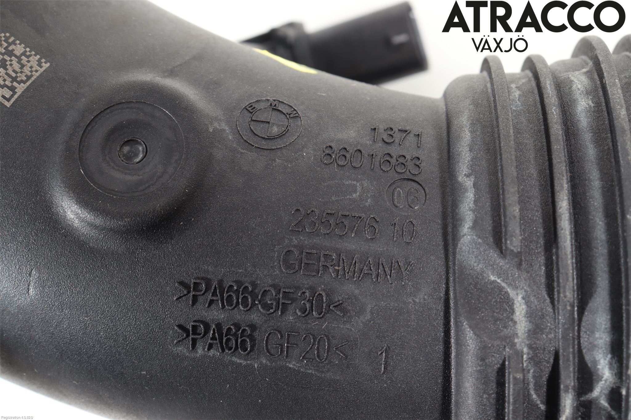 BMW 3 G20/G21/G80/G81 19- Laddluft-Intercoolerrör