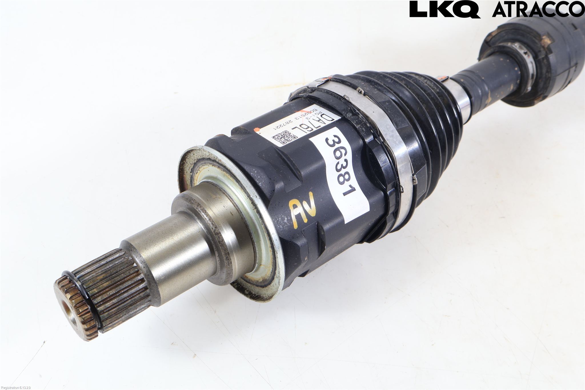 Toyota RAV4 19- Drivaxel Fram Vänster