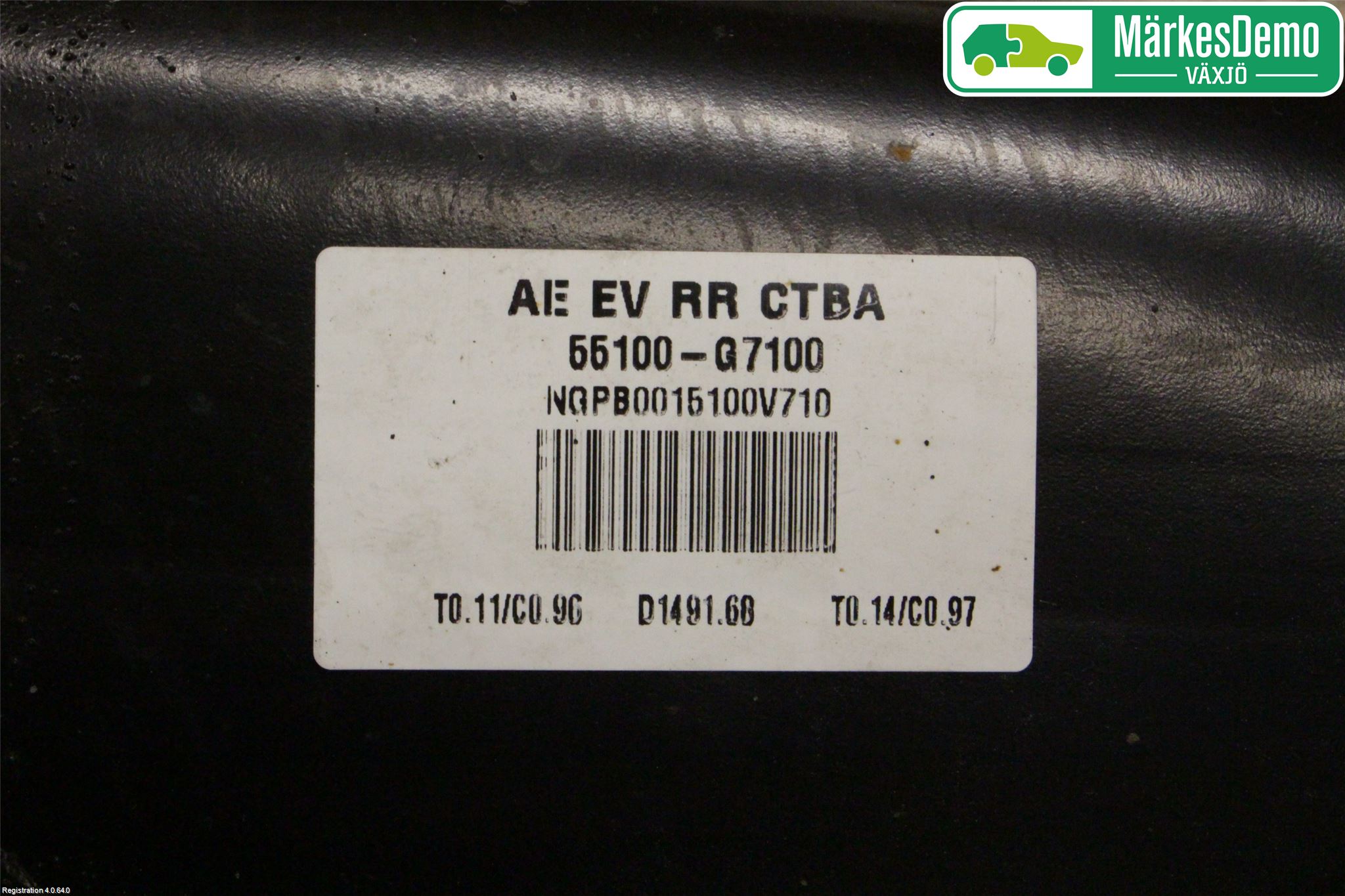 Hyundai IONIQ AE 17-22 Bakaxelbalk