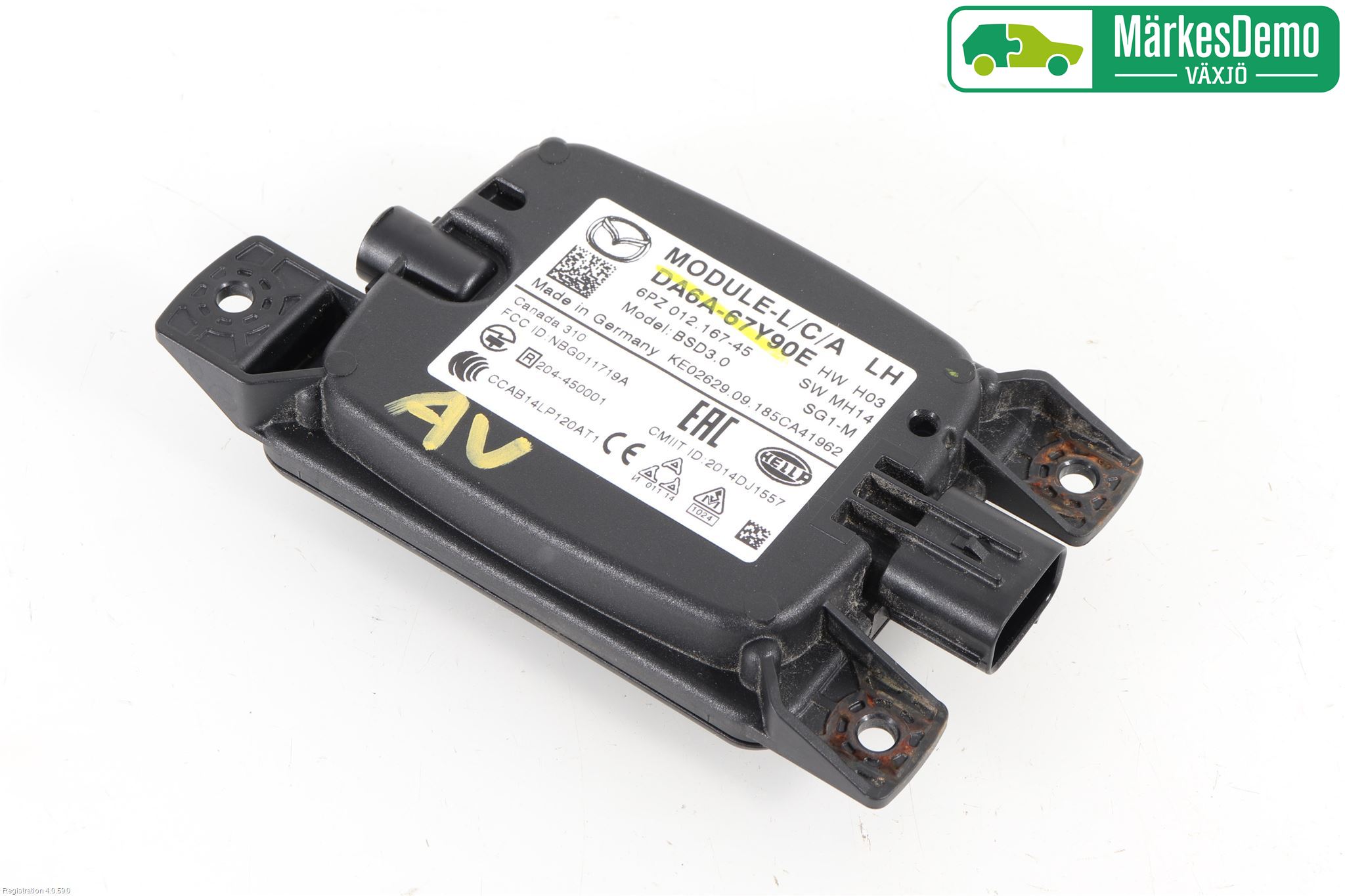 Mazda 2 (DJ) 15-22 Sensor Aktivt Kollisionsskydd