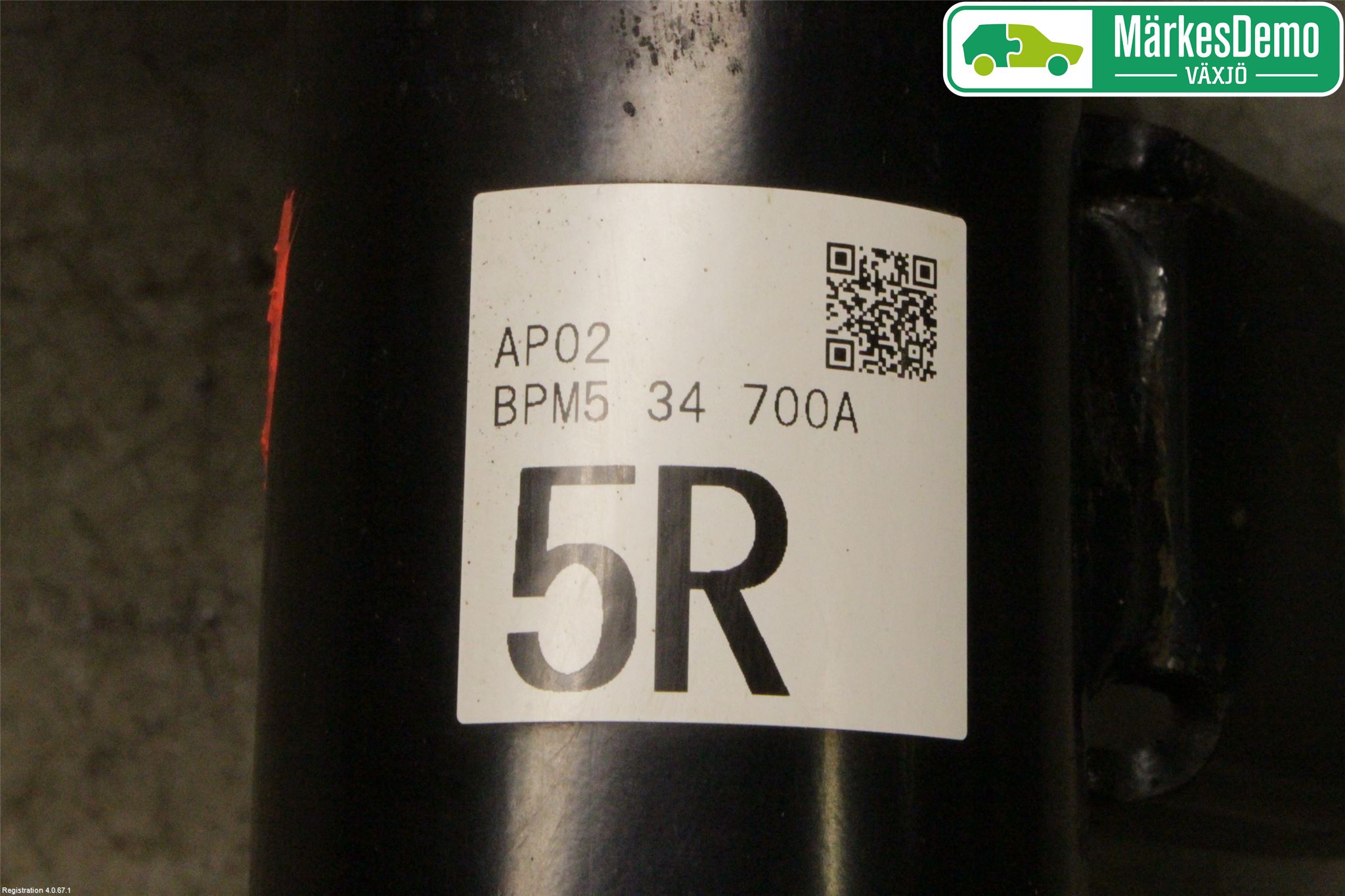 Mazda 3 III 14-19 Fjäderben Fram Höger