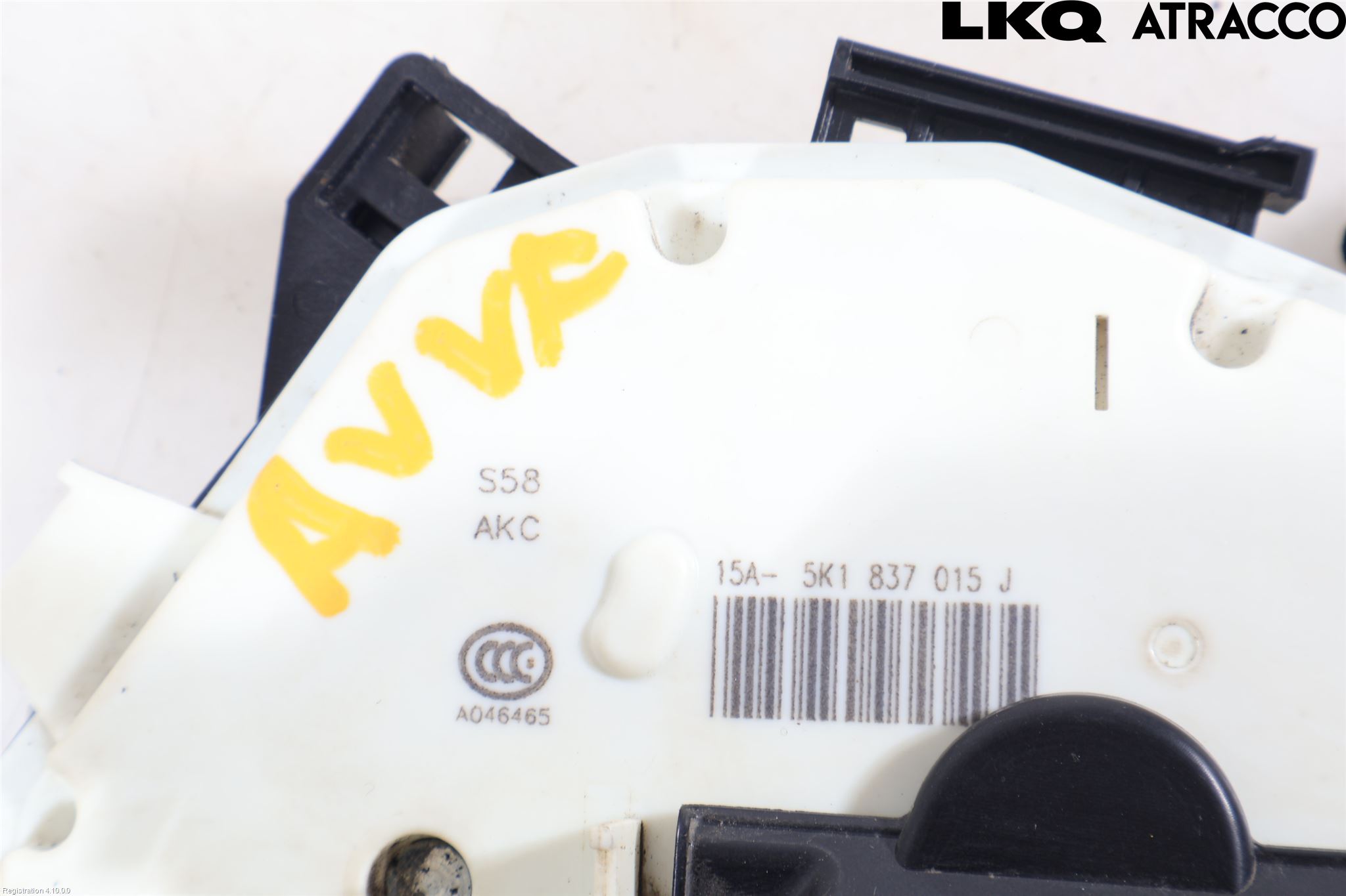 Volkswagen VW POLO 10-17 Låskista-Dörrlås