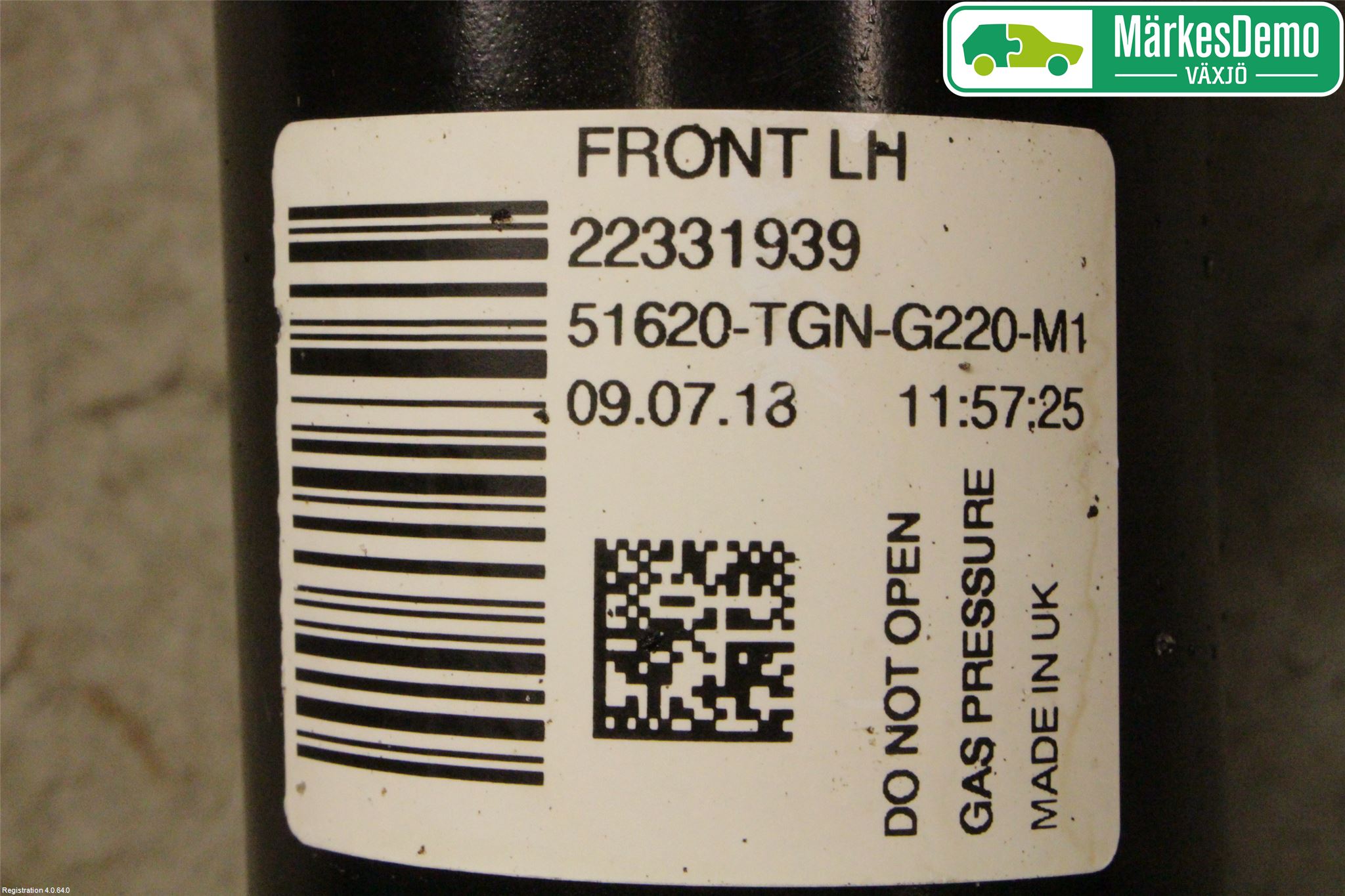 Honda CIVIC 17-22 Fjäderben Fram Vänster