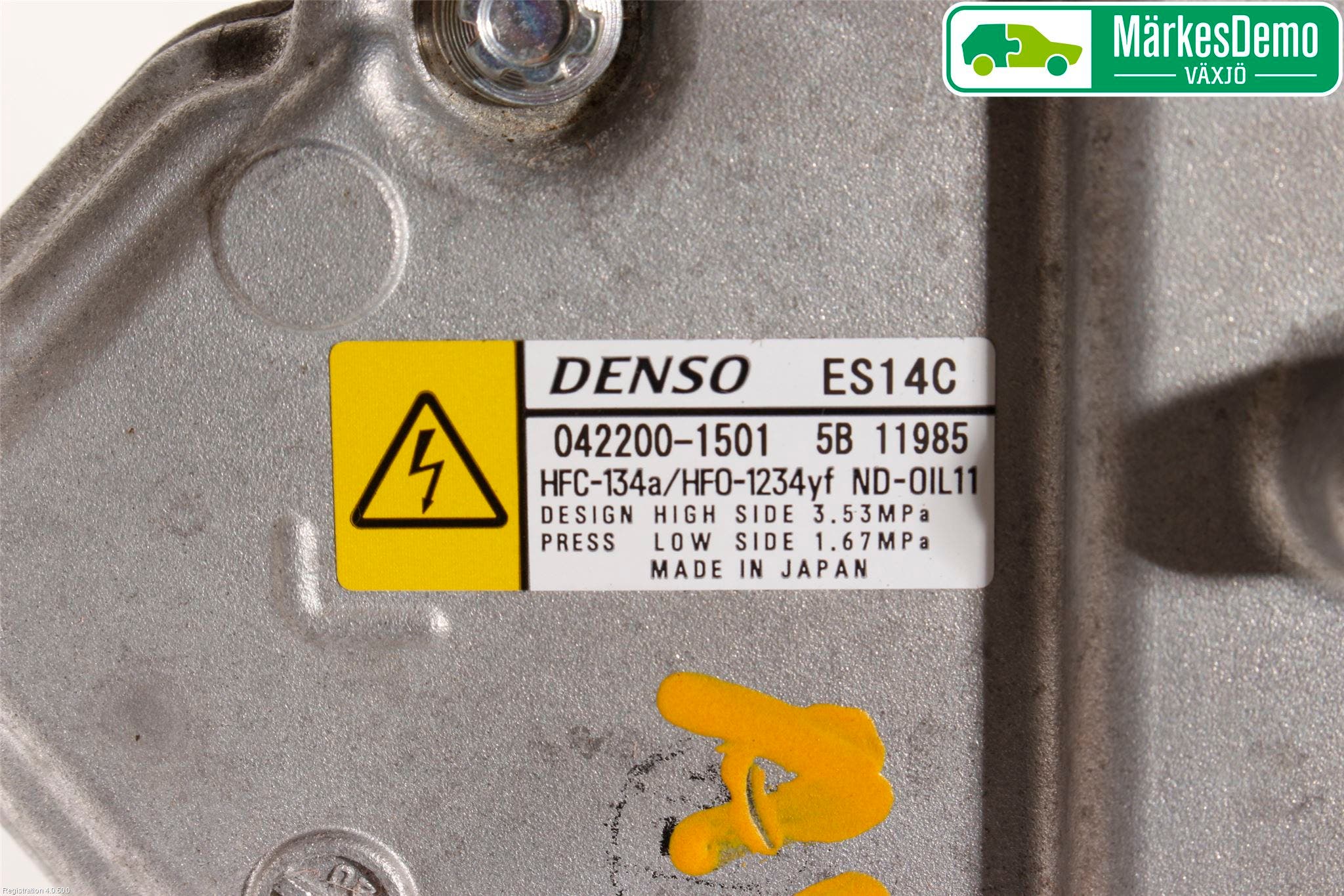 Toyota YARIS XP130 15-20 Ac Kompressor