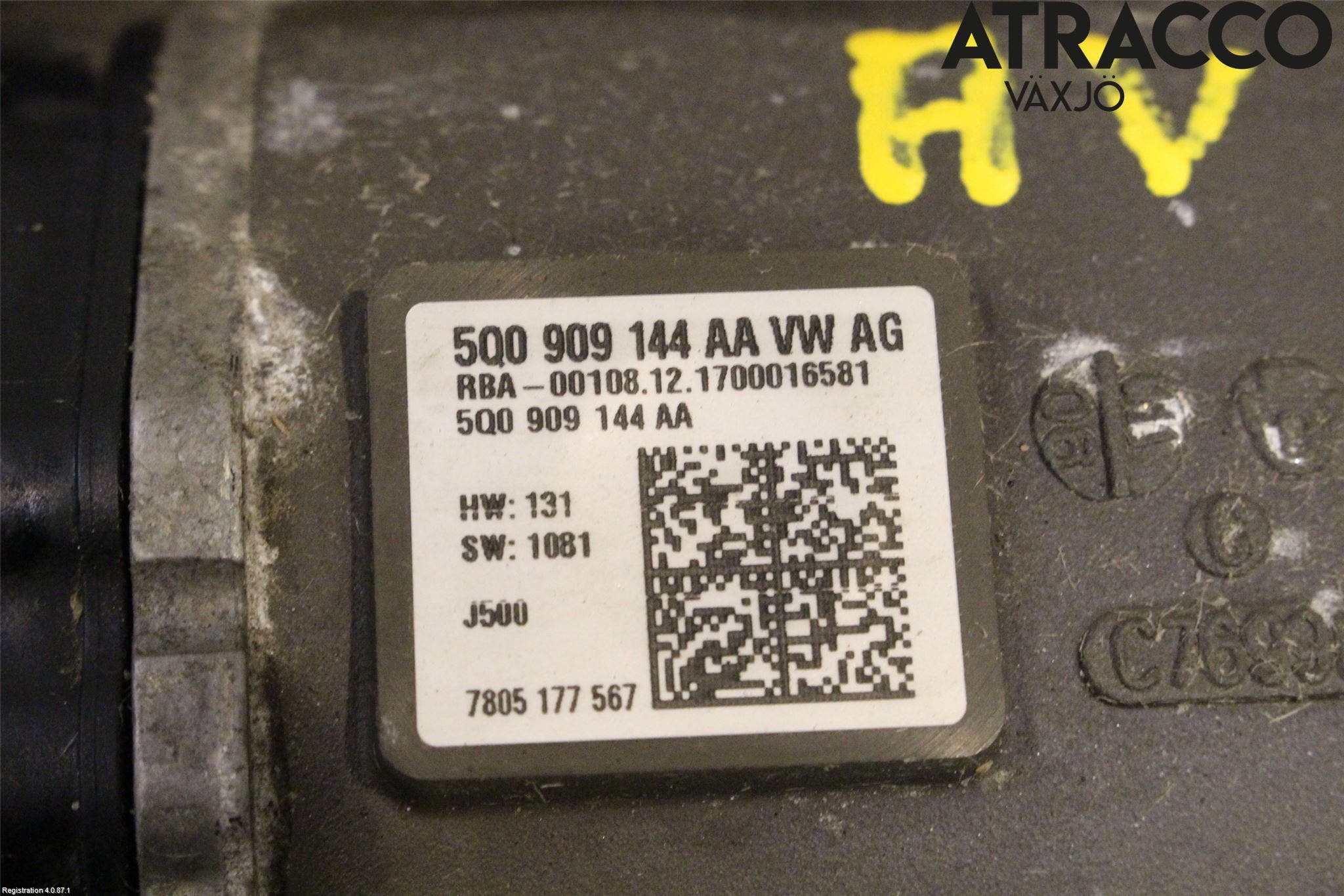 Volkswagen VW GOLF / E-GOLF VII 13-20 Styrväxel-Snäcka Elektrisk