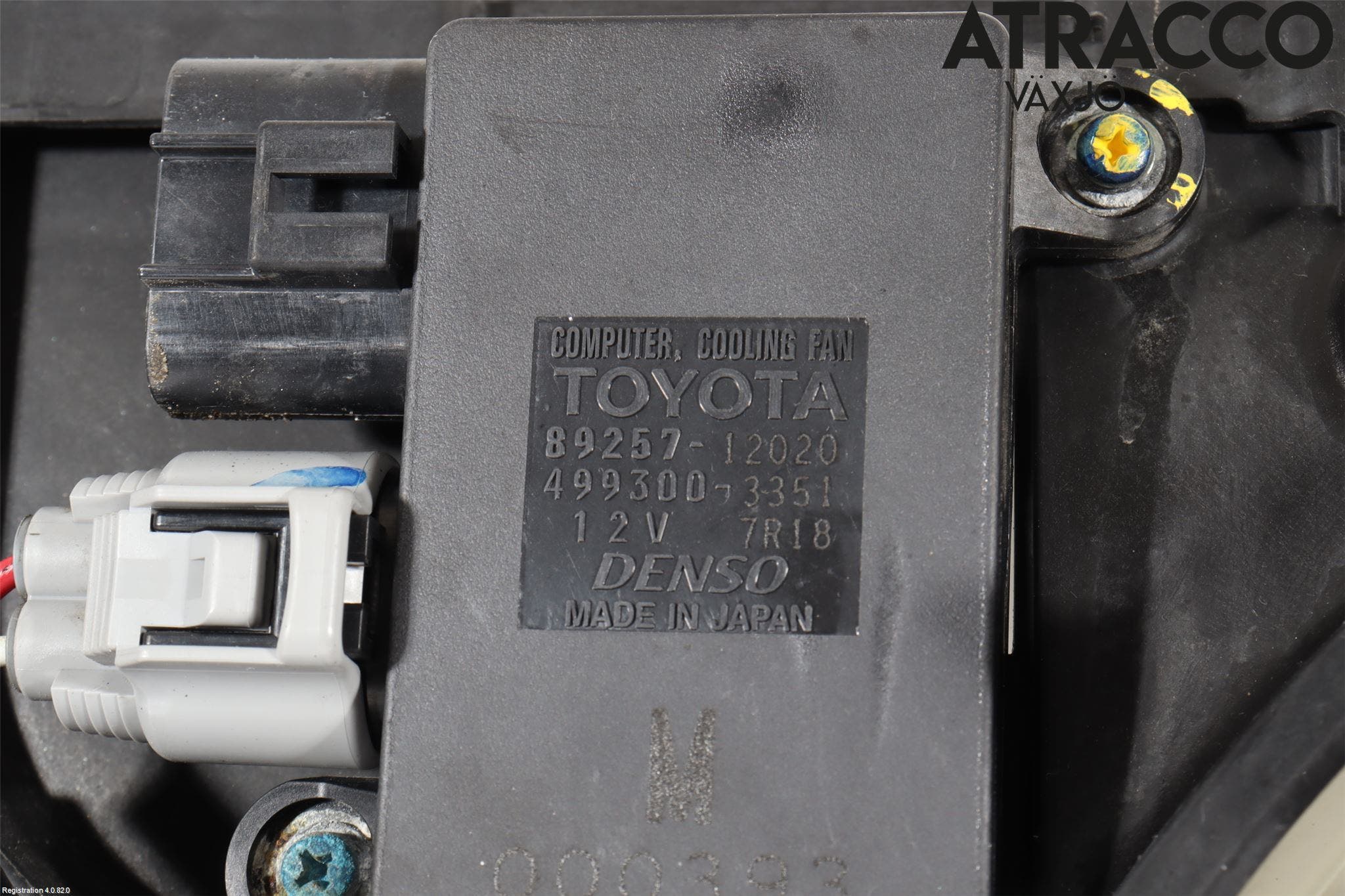 Toyota AVENSIS 09-15 Kylfläktkåpa