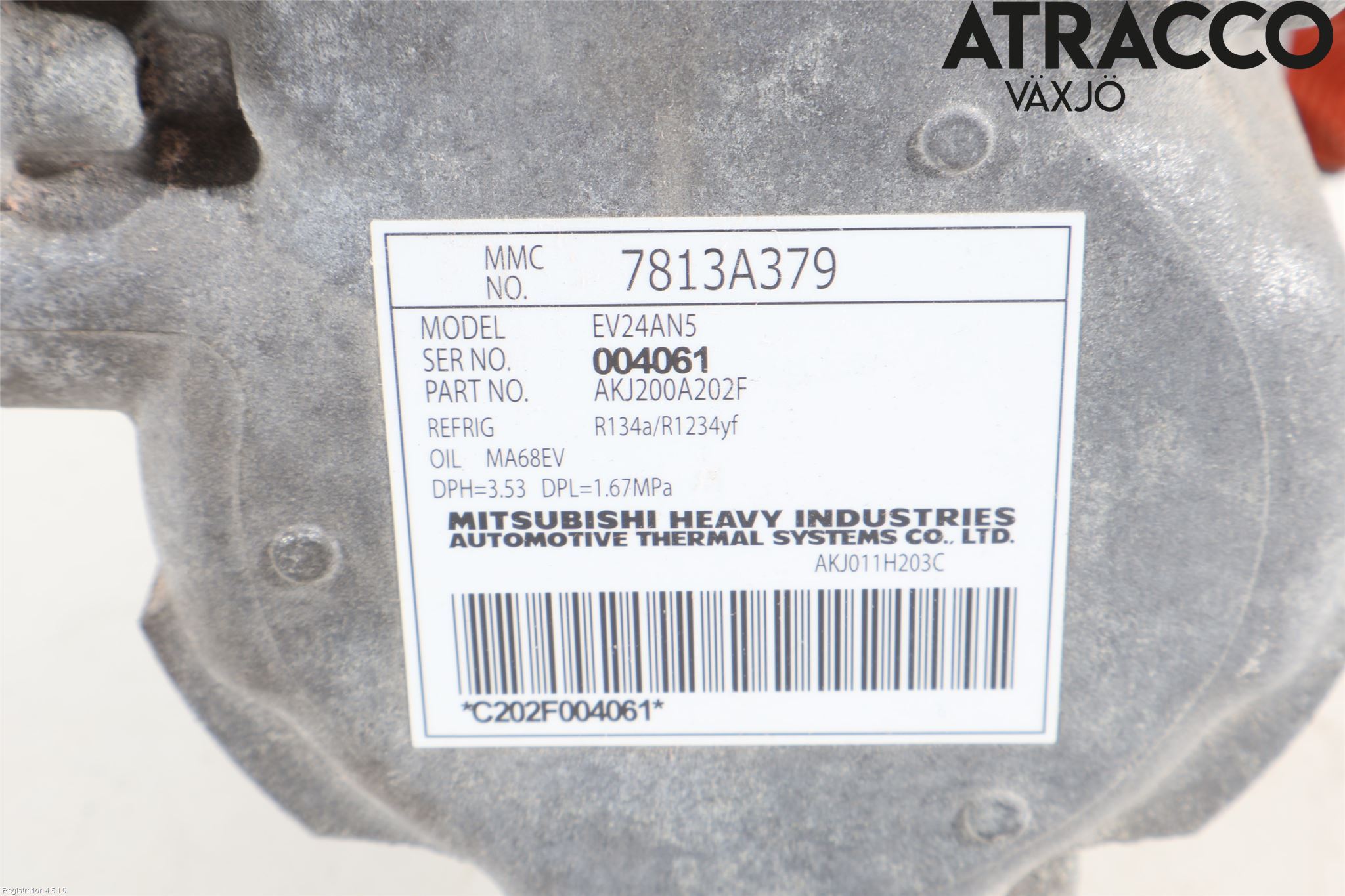 Mitsubishi OUTLANDER 13-21 Ac Kompressor