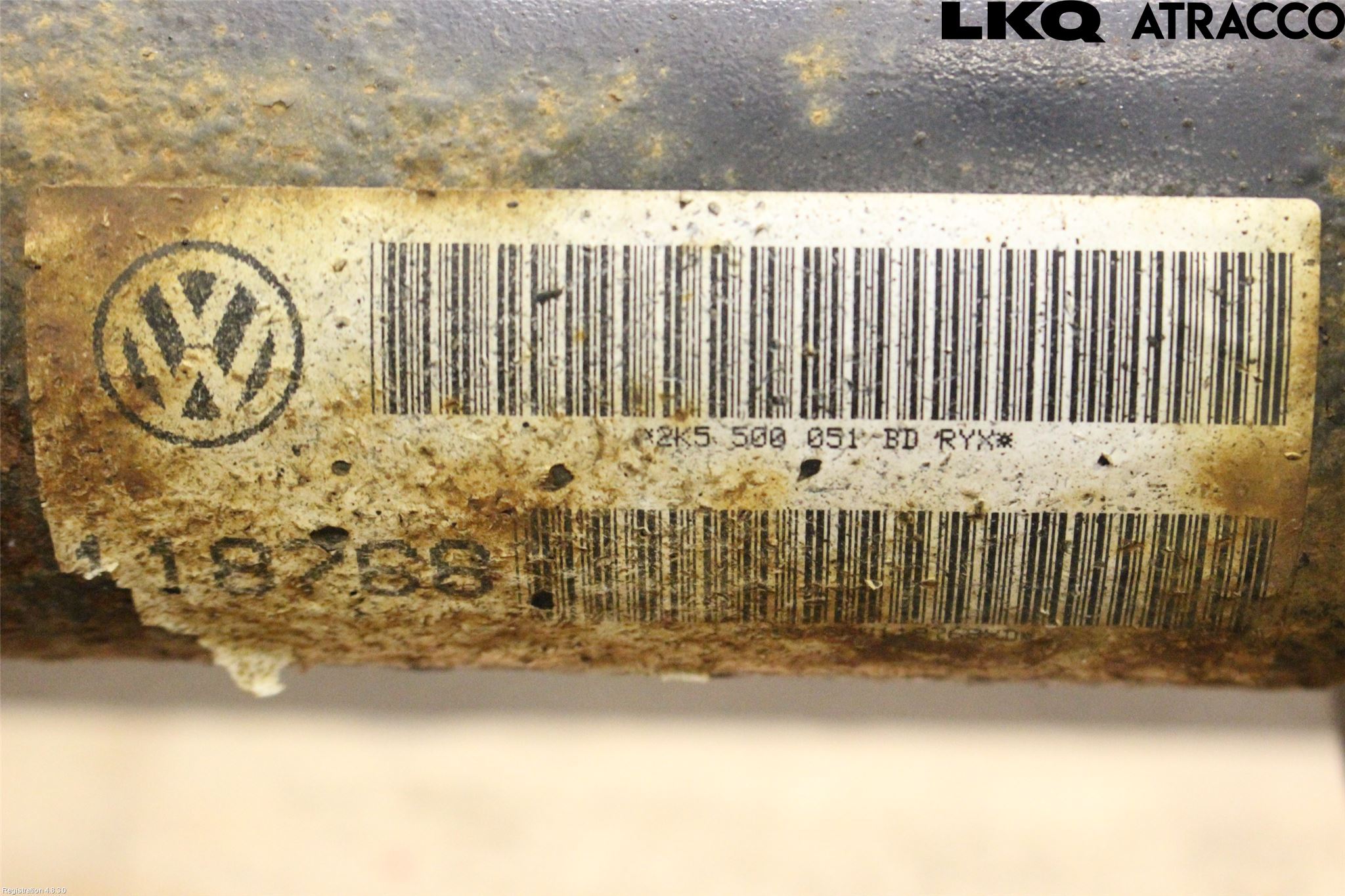 Volkswagen VW CADDY 16-20 Bakaxel