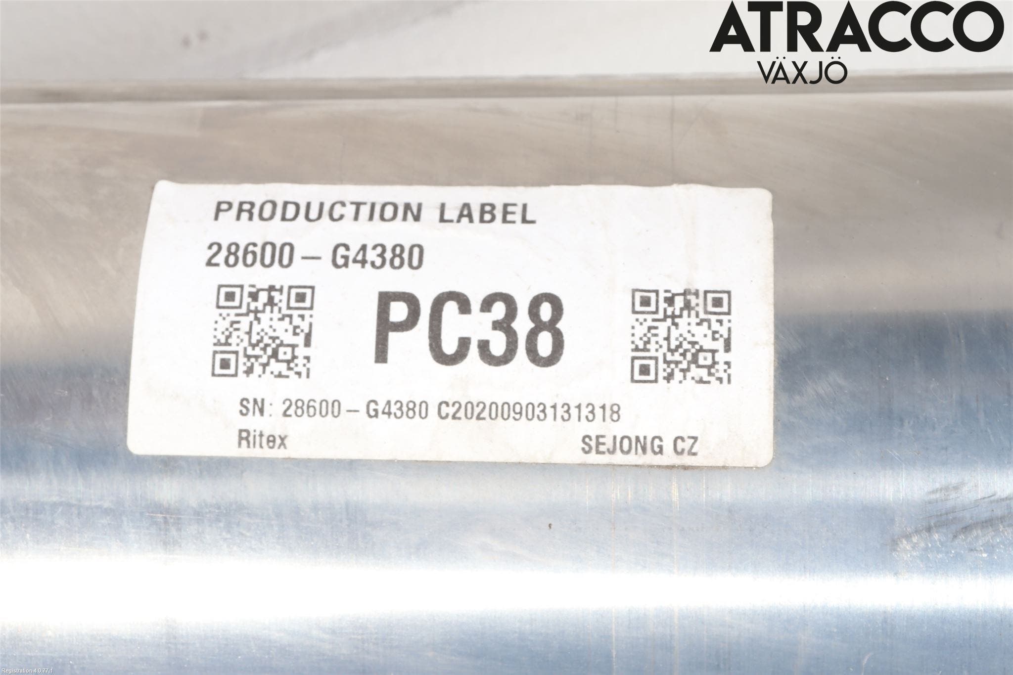 Hyundai i30 PD 17- Avgas Mellandämpare