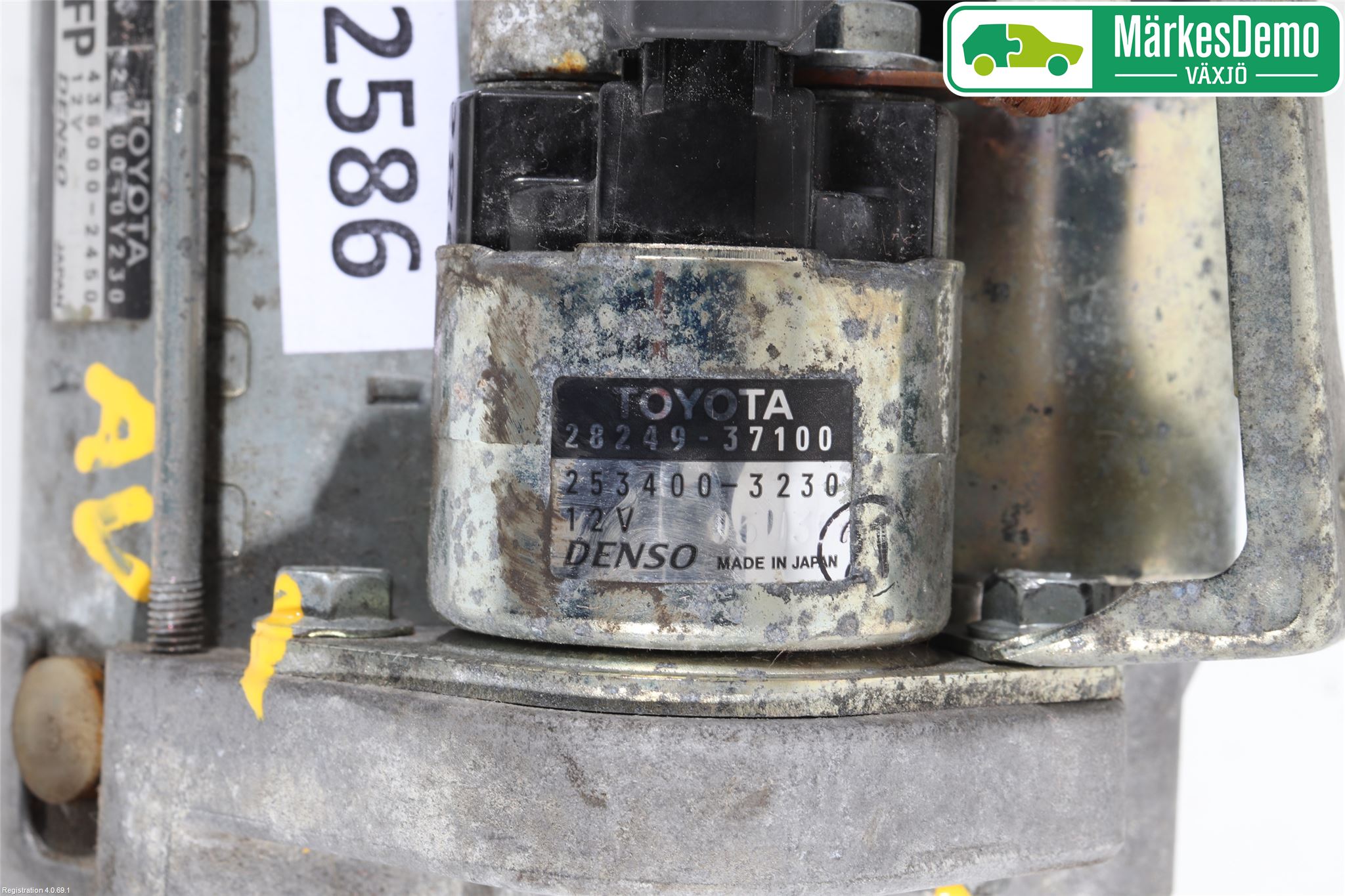 Toyota AURIS 13-19 Startmotor