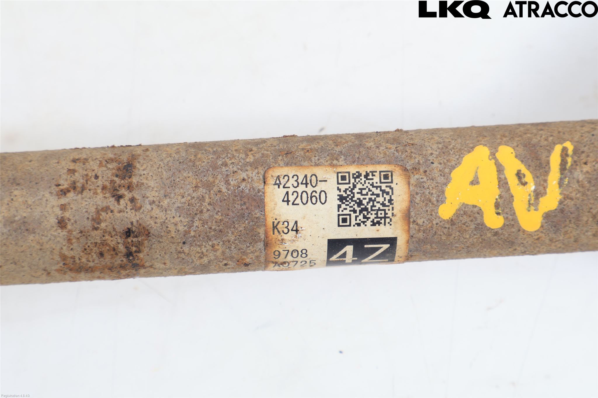 Toyota RAV4 19- Drivaxel Bak Vänster