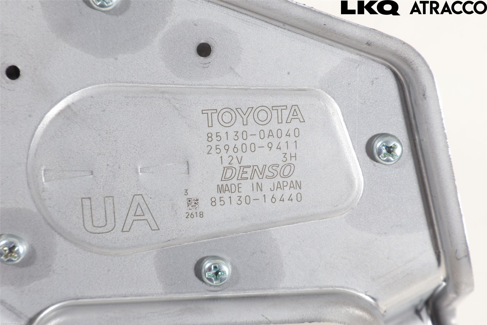 Toyota COROLLA CROSS XG10 22- Torkarmotor Baklucka