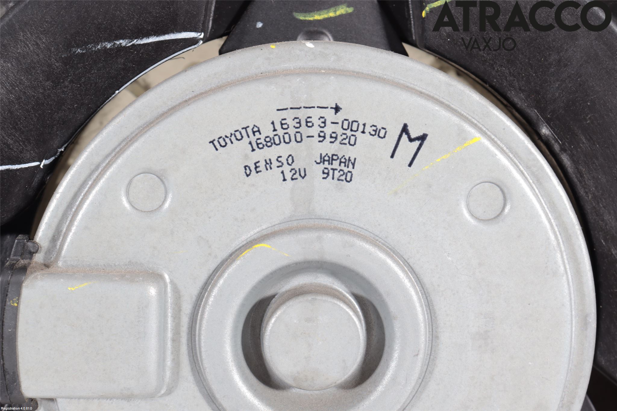 Toyota VERSO 09-18 Kylfläktkåpa