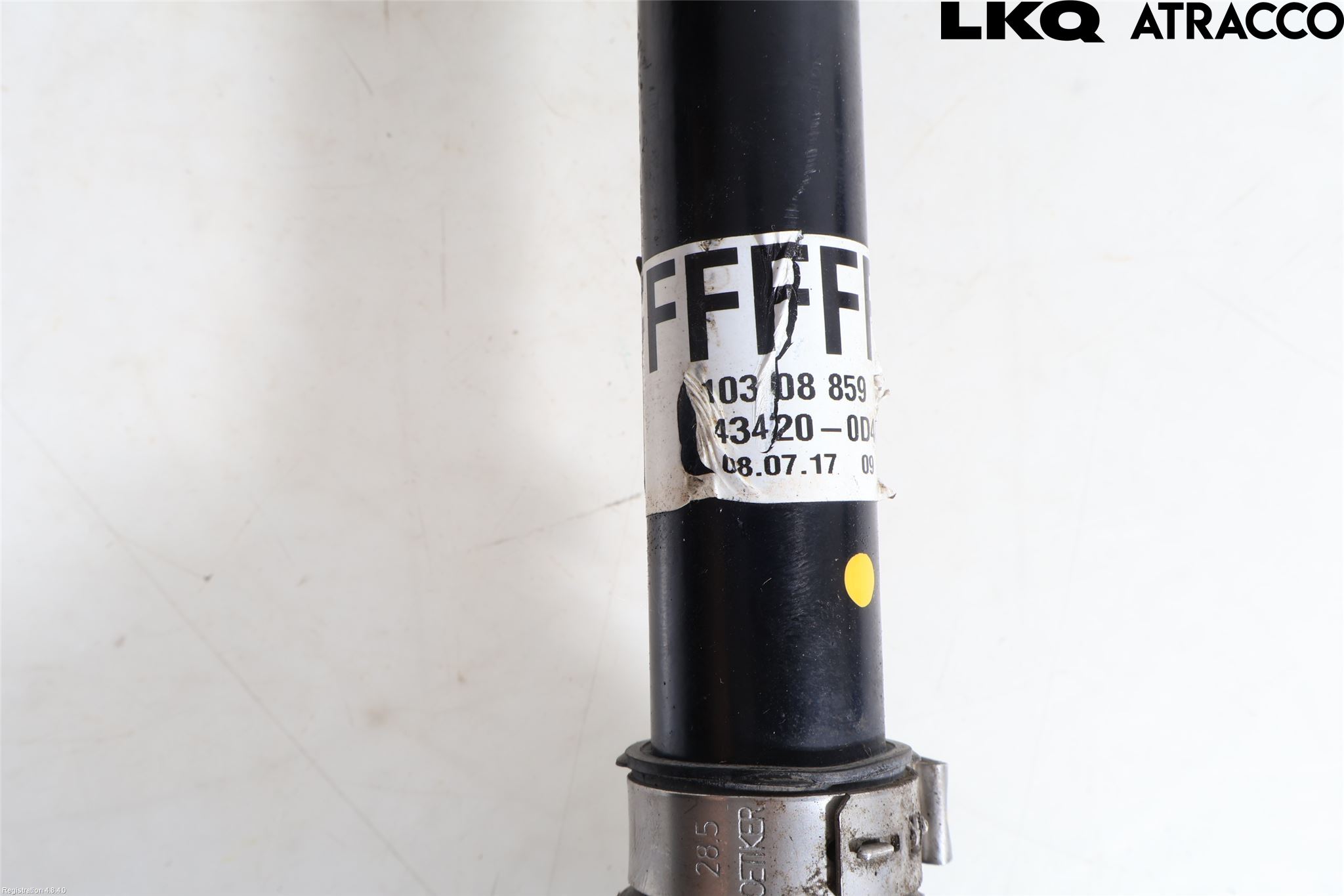 Toyota YARIS XP130 15-20 Drivaxel Fram Vänster