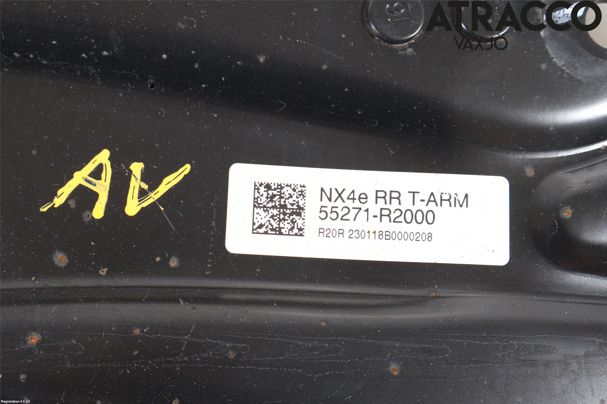 Hyundai TUCSON 05- Bärarm Bak Höger